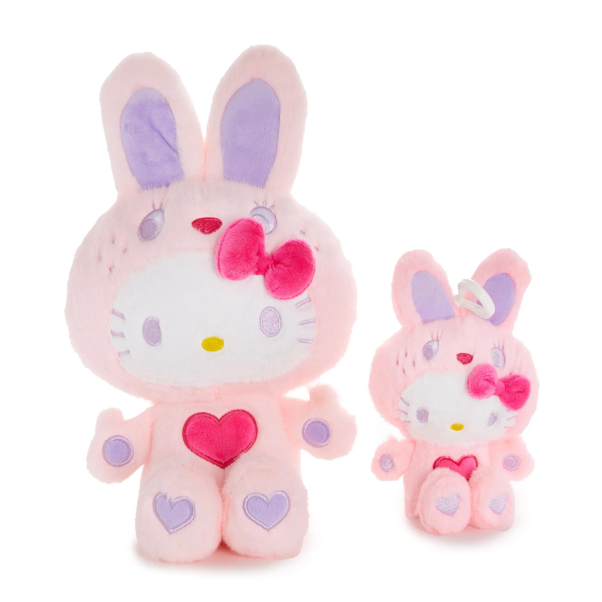 Hello Kitty 11" Pink Plush (Colorful Bunny Series) SANRIO