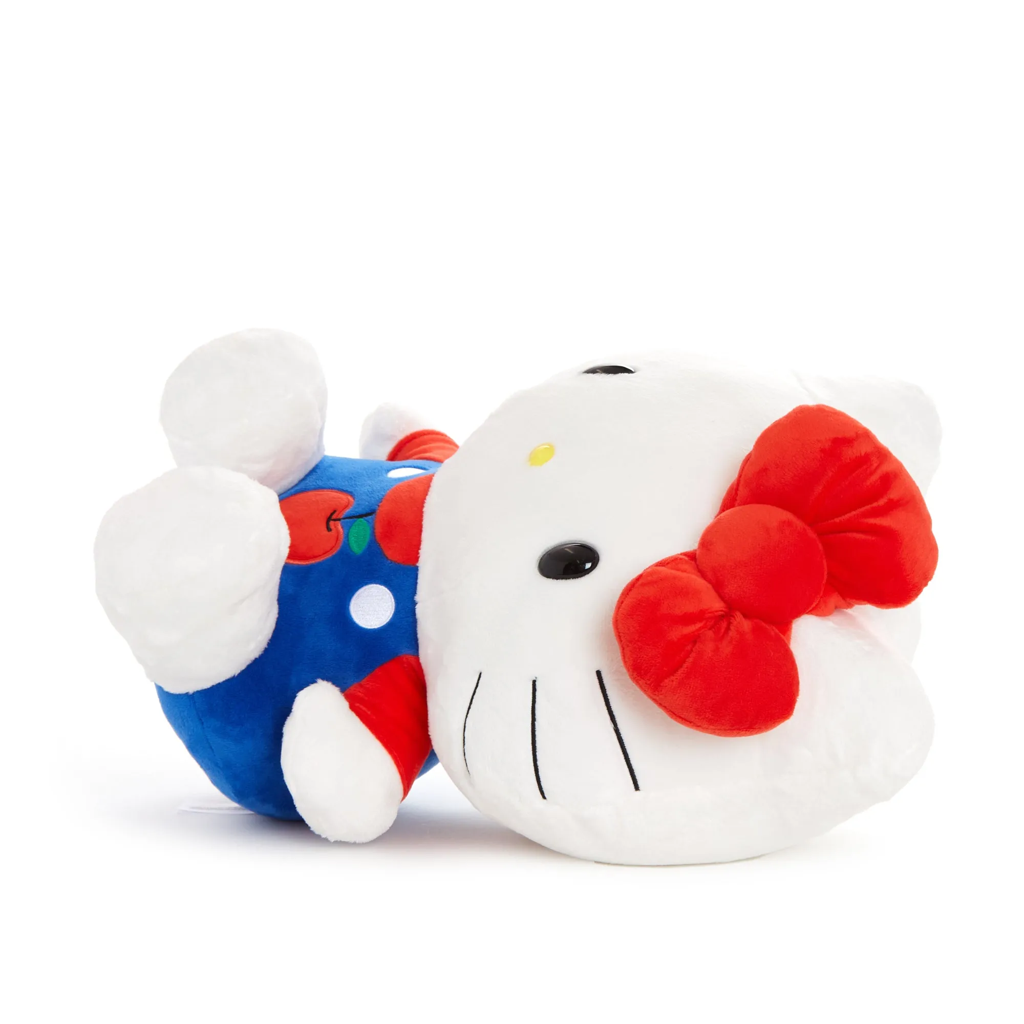 Hello Kitty 15" Blue Overalls Large Plush (Apples Series) SANRIO