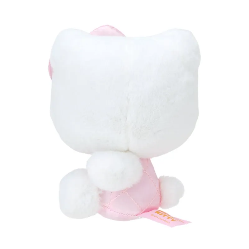 Hello Kitty 50th Anniv. Plush Mascot (Pink Quilted) SANRIO