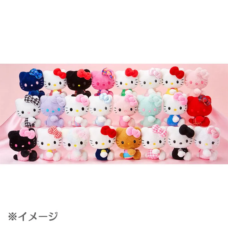 Hello Kitty 50th Anniv. Plush Mascot (Red Gingham Bow) SANRIO
