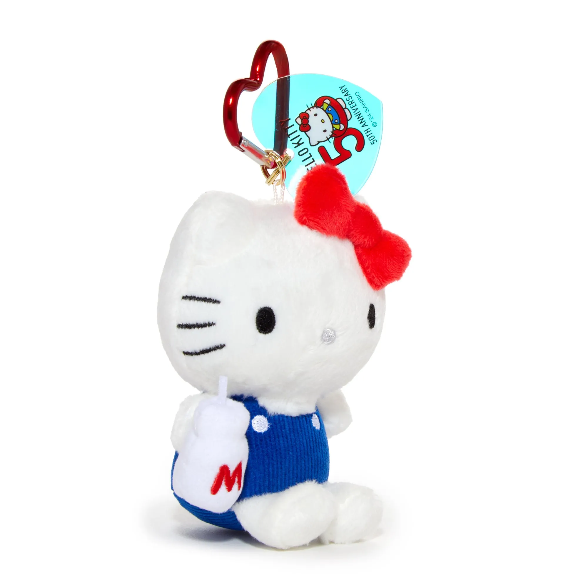 Hello Kitty 50th Anniversary Plush Mascot (1974) SANRIO