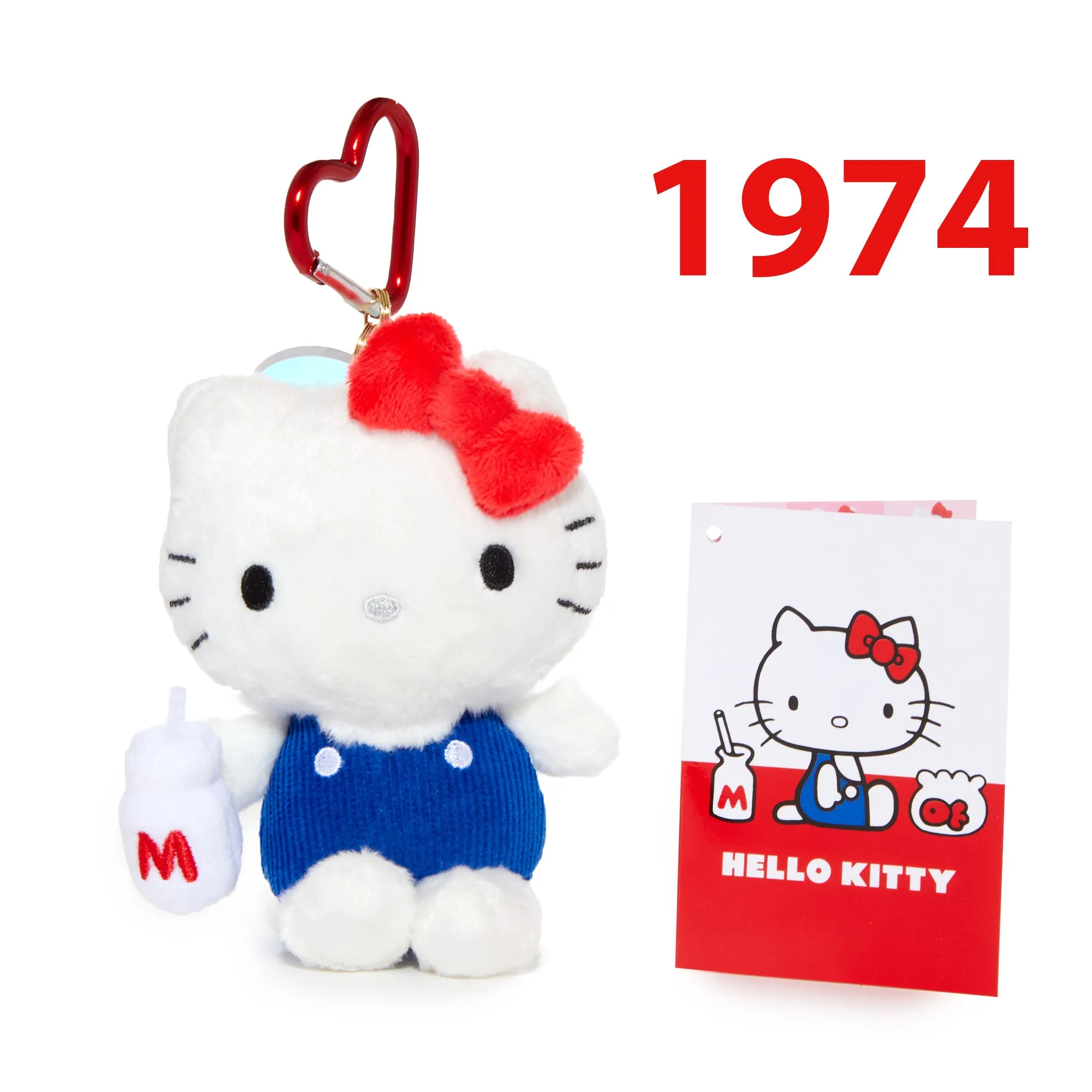 Hello Kitty 50th Anniversary Plush Mascot (1974) SANRIO
