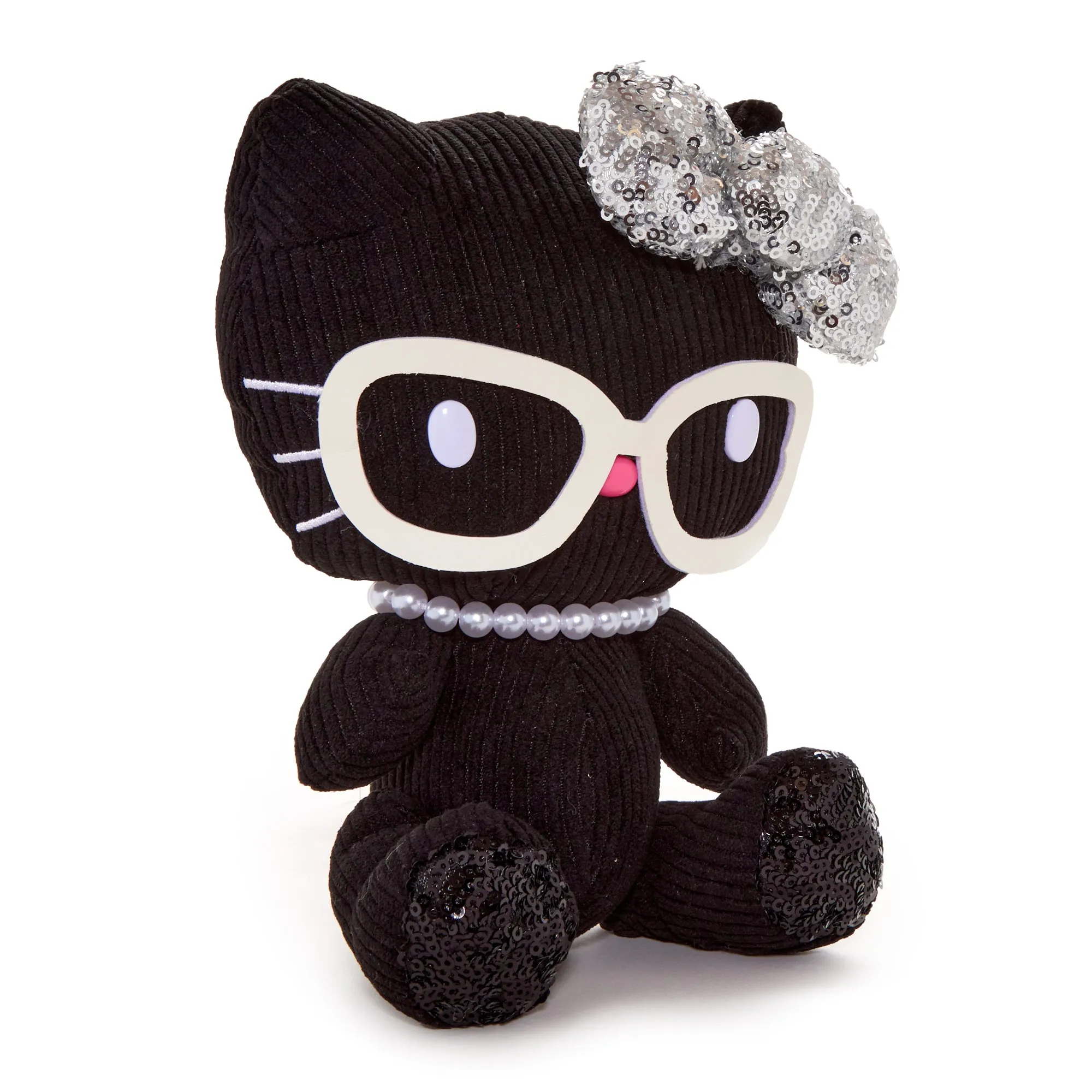 Hello Kitty 7" Jewel Plush (Black) SANRIO