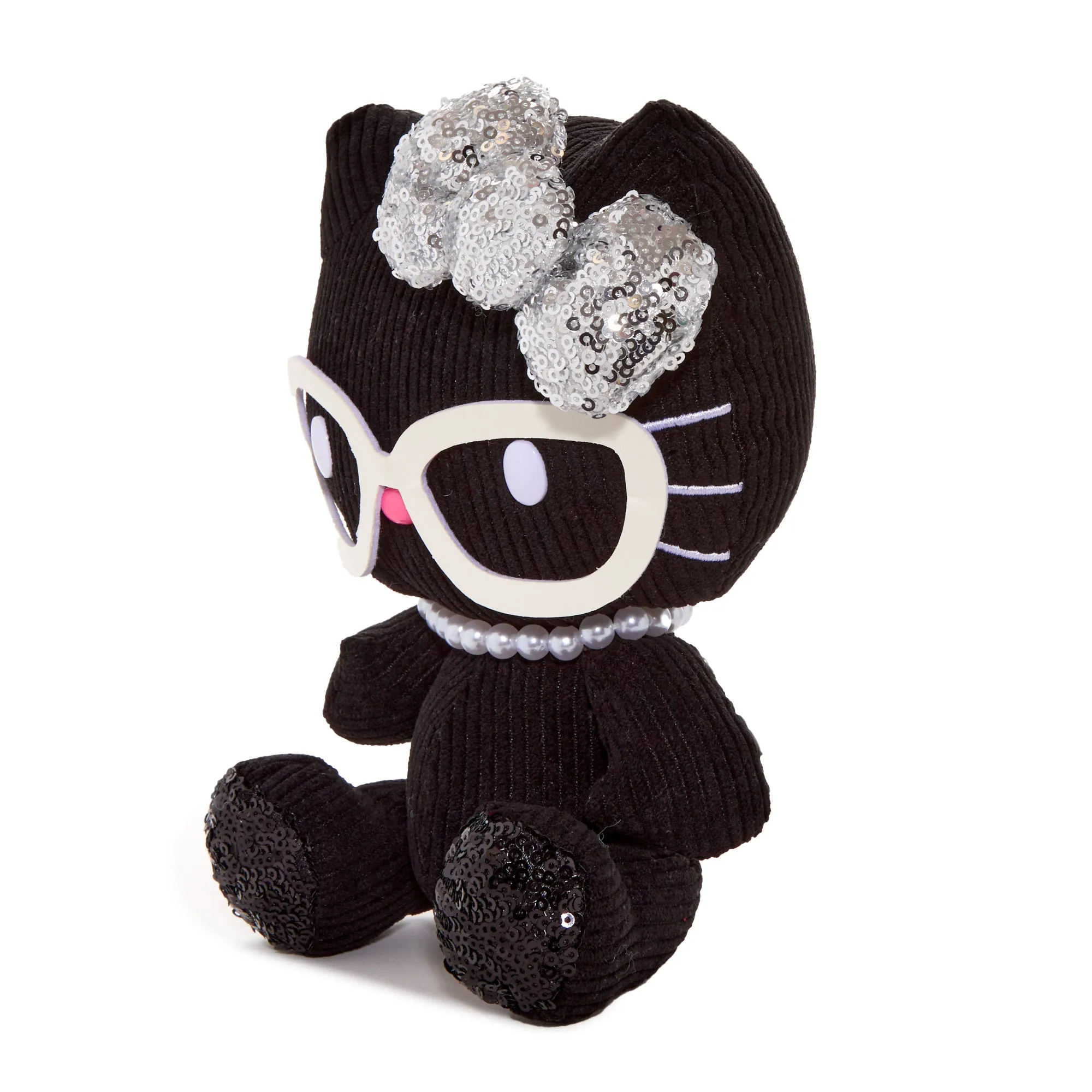 Hello Kitty 7" Jewel Plush (Black) SANRIO