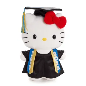 Hello Kitty 9" Cap and Gown Graduation Plush (Blue) SANRIO