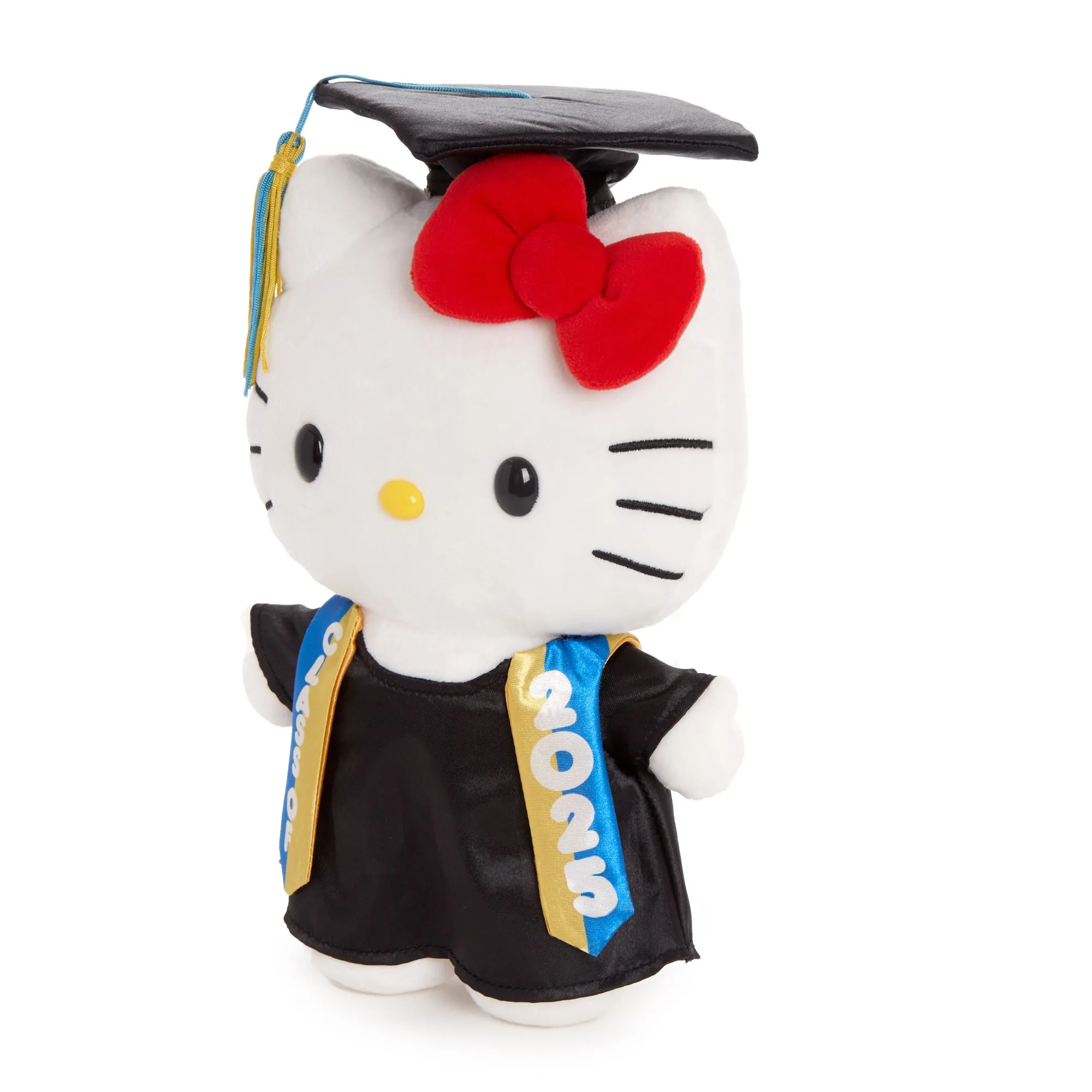 Hello Kitty 9" Cap and Gown Graduation Plush (Blue) SANRIO