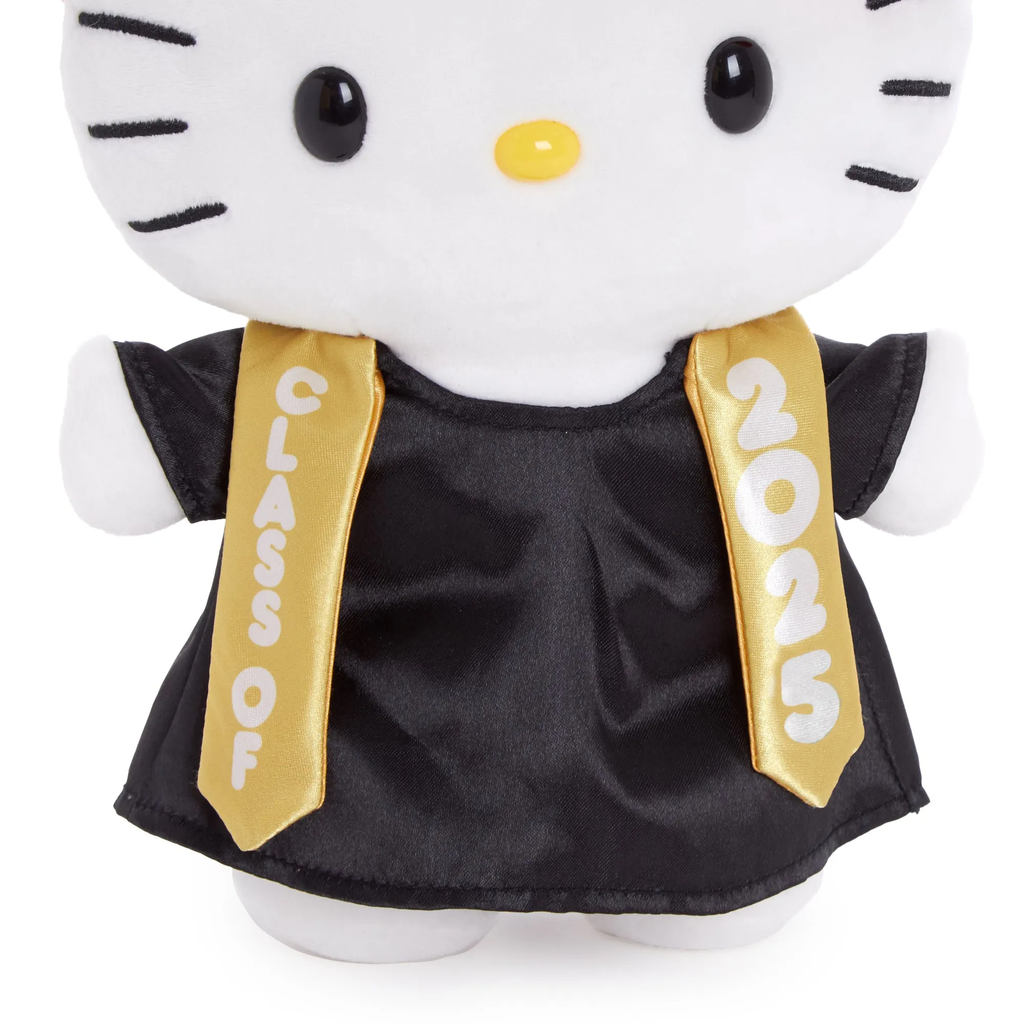 Hello Kitty 9" Cap and Gown Graduation Plush (Gold) SANRIO