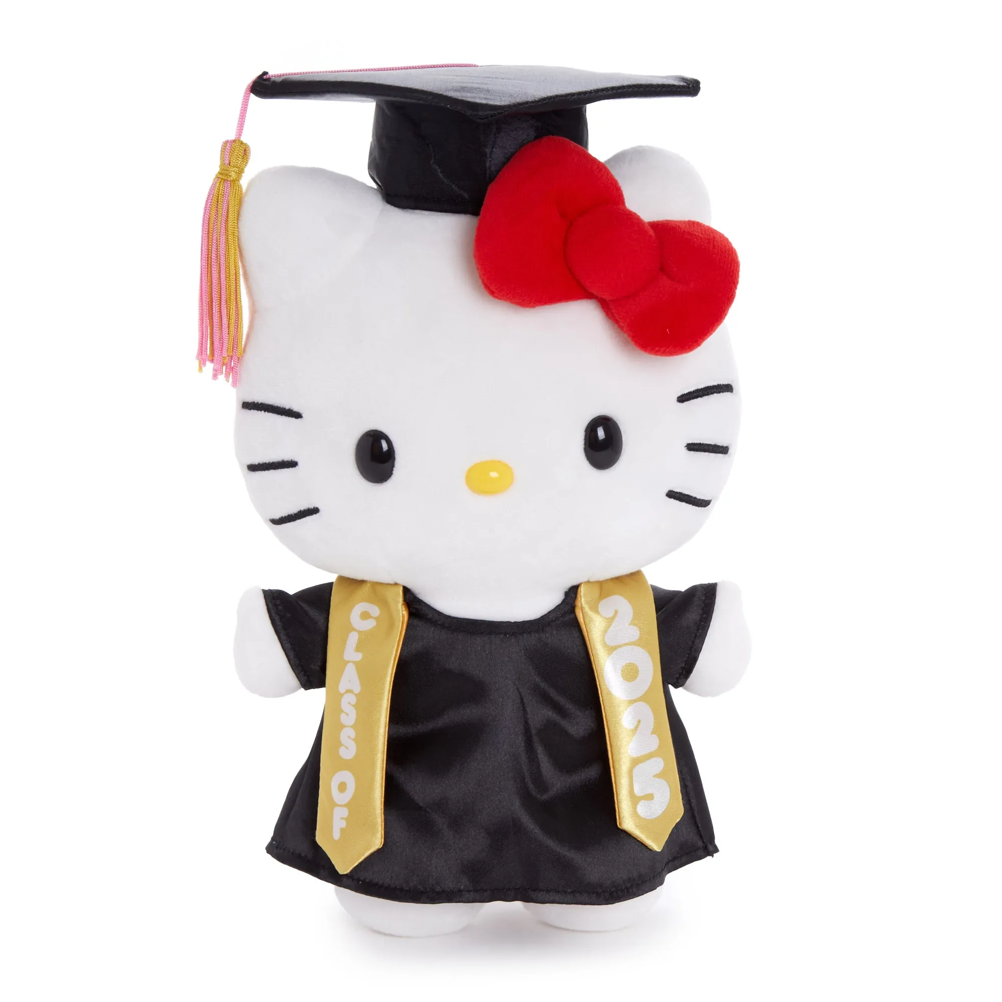 Hello Kitty 9" Cap and Gown Graduation Plush (Gold) SANRIO