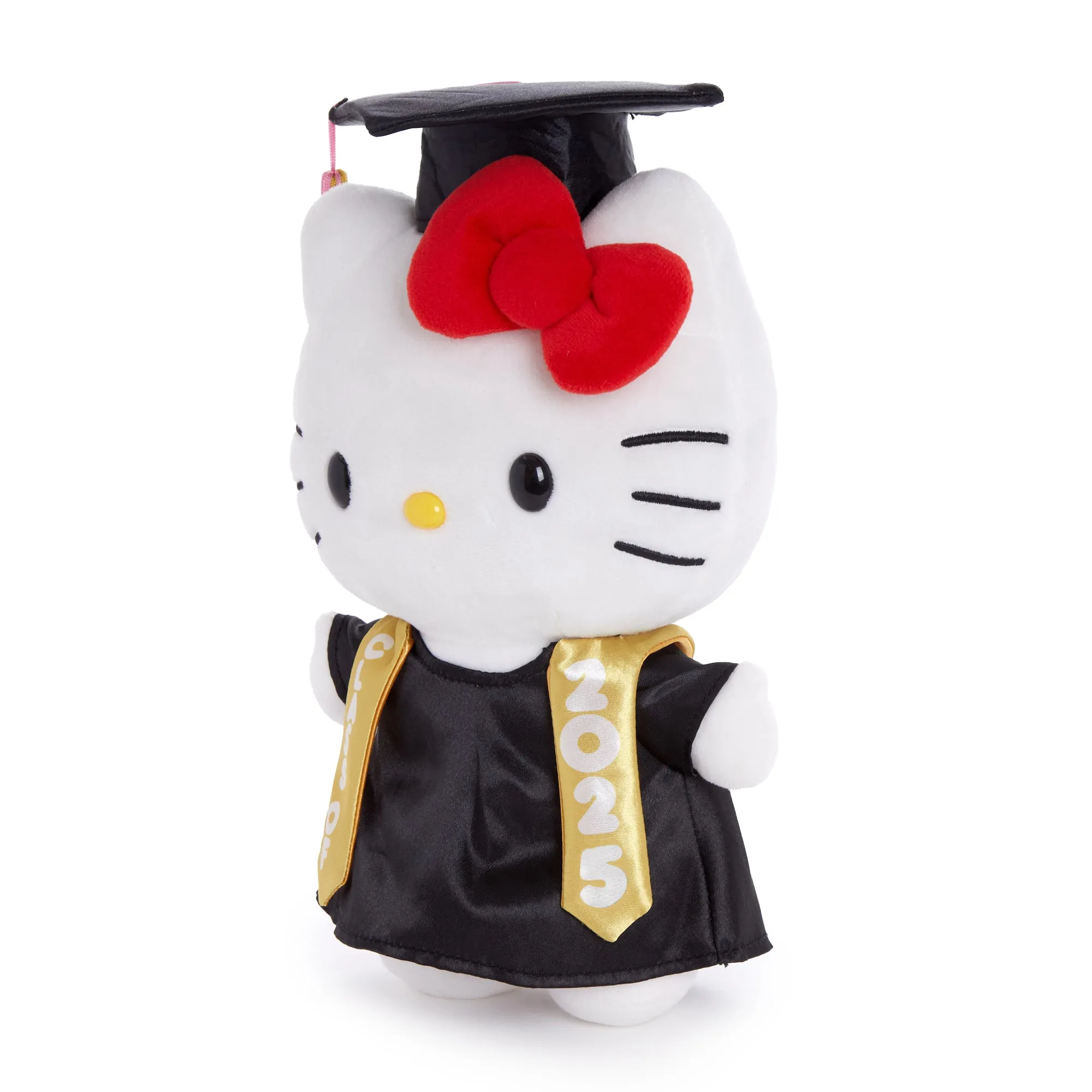 Hello Kitty 9" Cap and Gown Graduation Plush (Gold) SANRIO