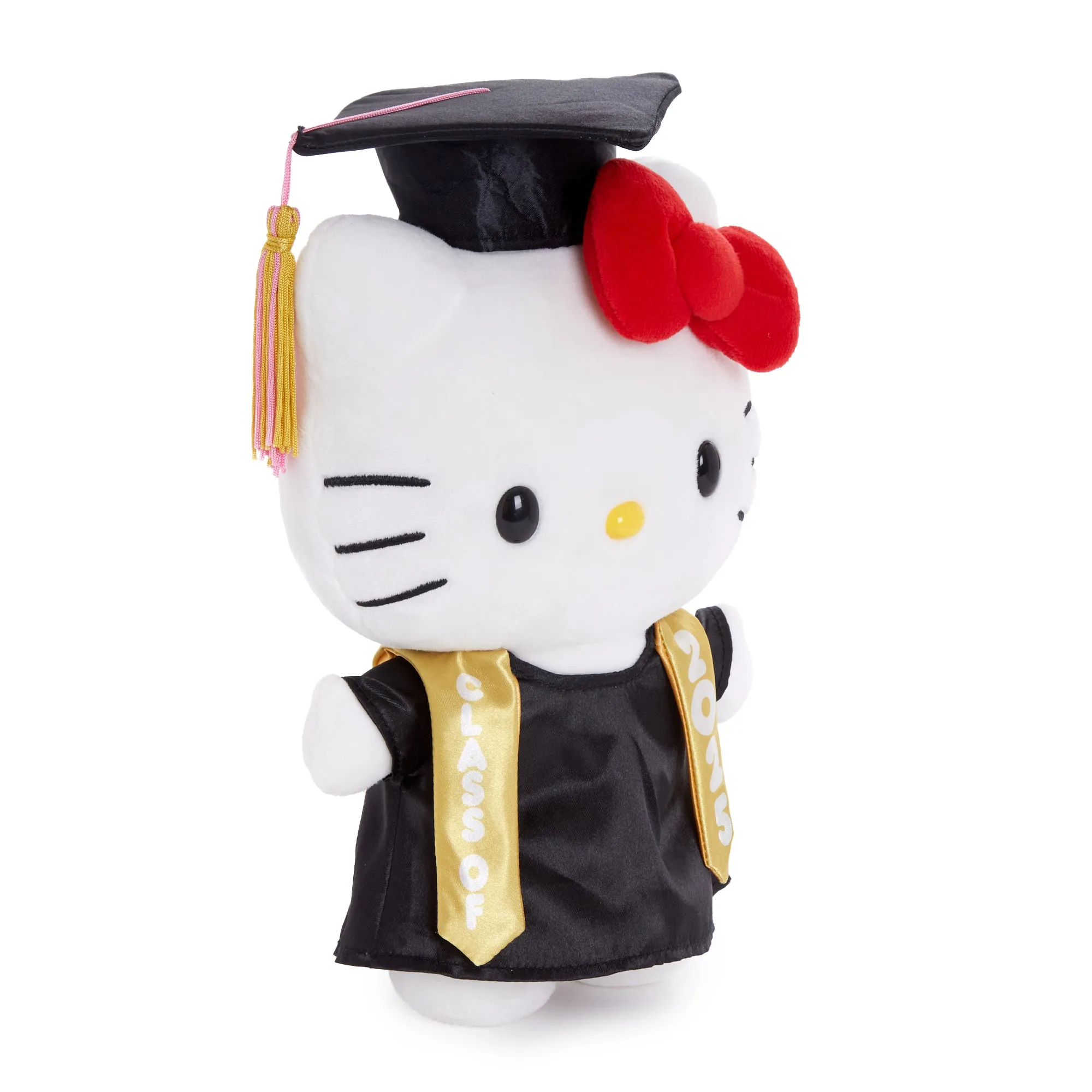 Hello Kitty 9" Cap and Gown Graduation Plush (Gold) SANRIO
