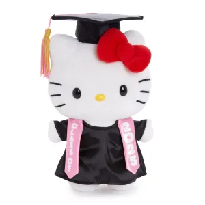 Hello Kitty 9" Cap and Gown Graduation Plush (Pink) SANRIO