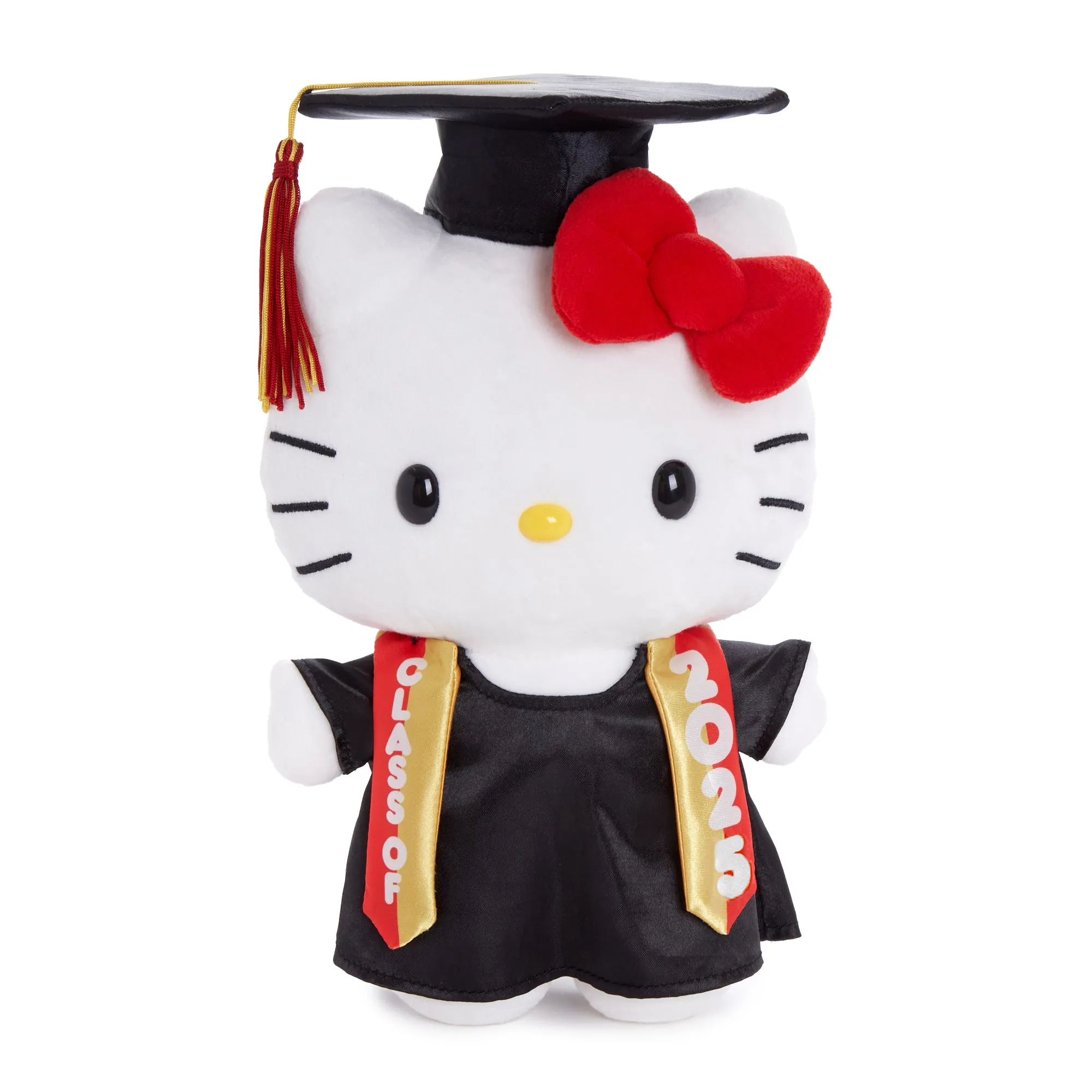 Hello Kitty 9" Cap and Gown Graduation Plush (Red) SANRIO