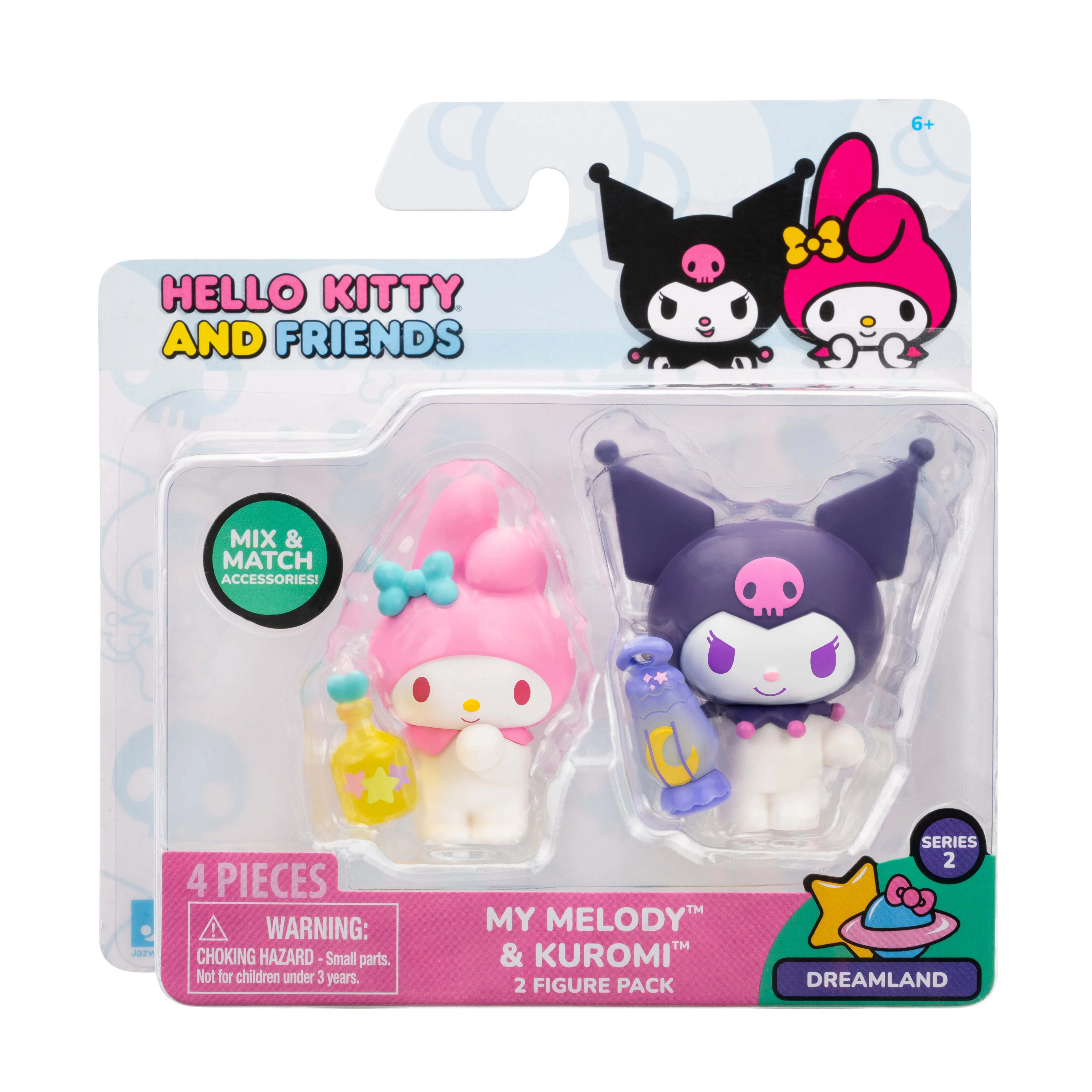 Hello Kitty and Friends 2-pc Figure Pack (Series 2: Dreamland) SANRIO