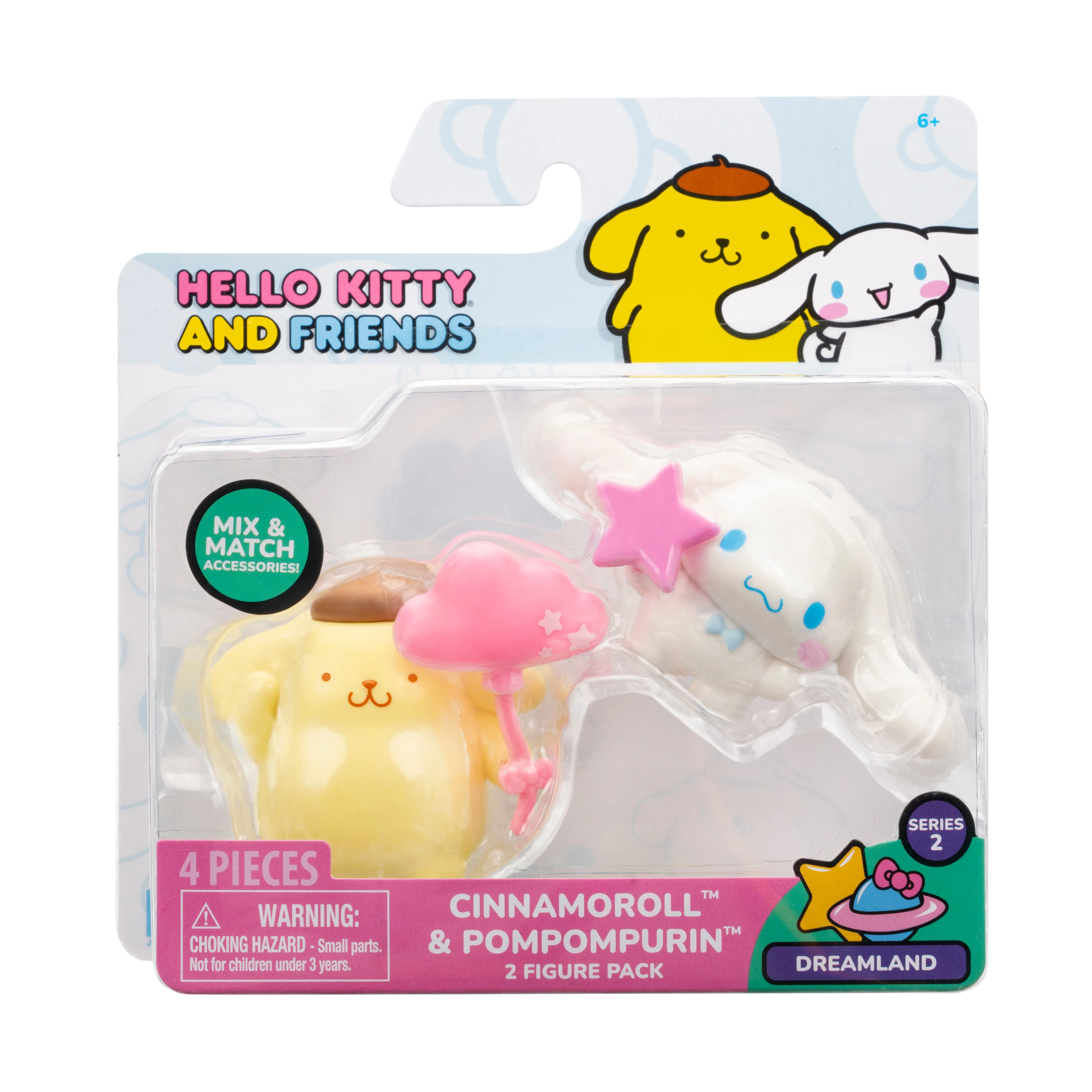 Hello Kitty and Friends 2-pc Figure Pack (Series 2: Dreamland) SANRIO