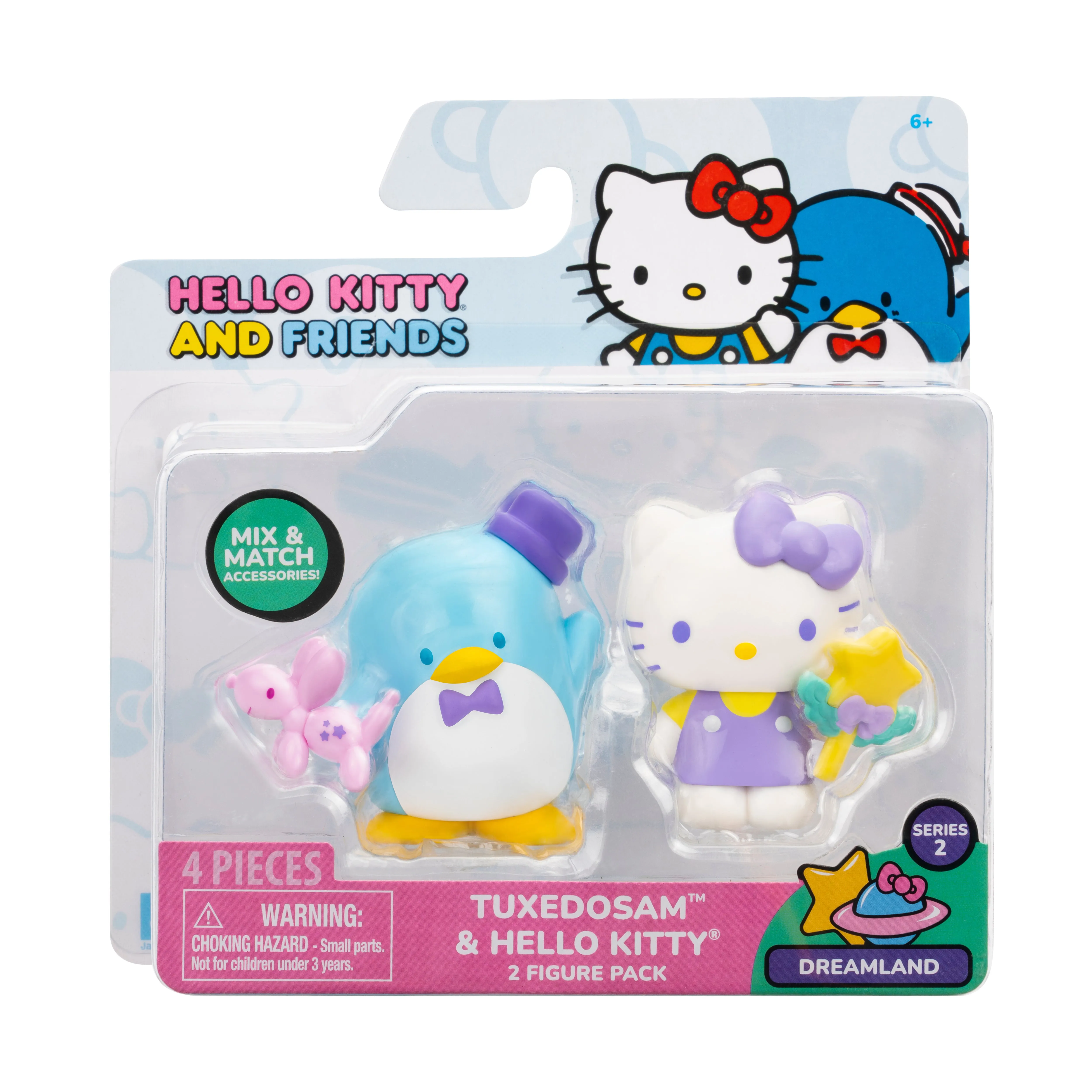 Hello Kitty and Friends 2-pc Figure Pack (Series 2: Dreamland) SANRIO
