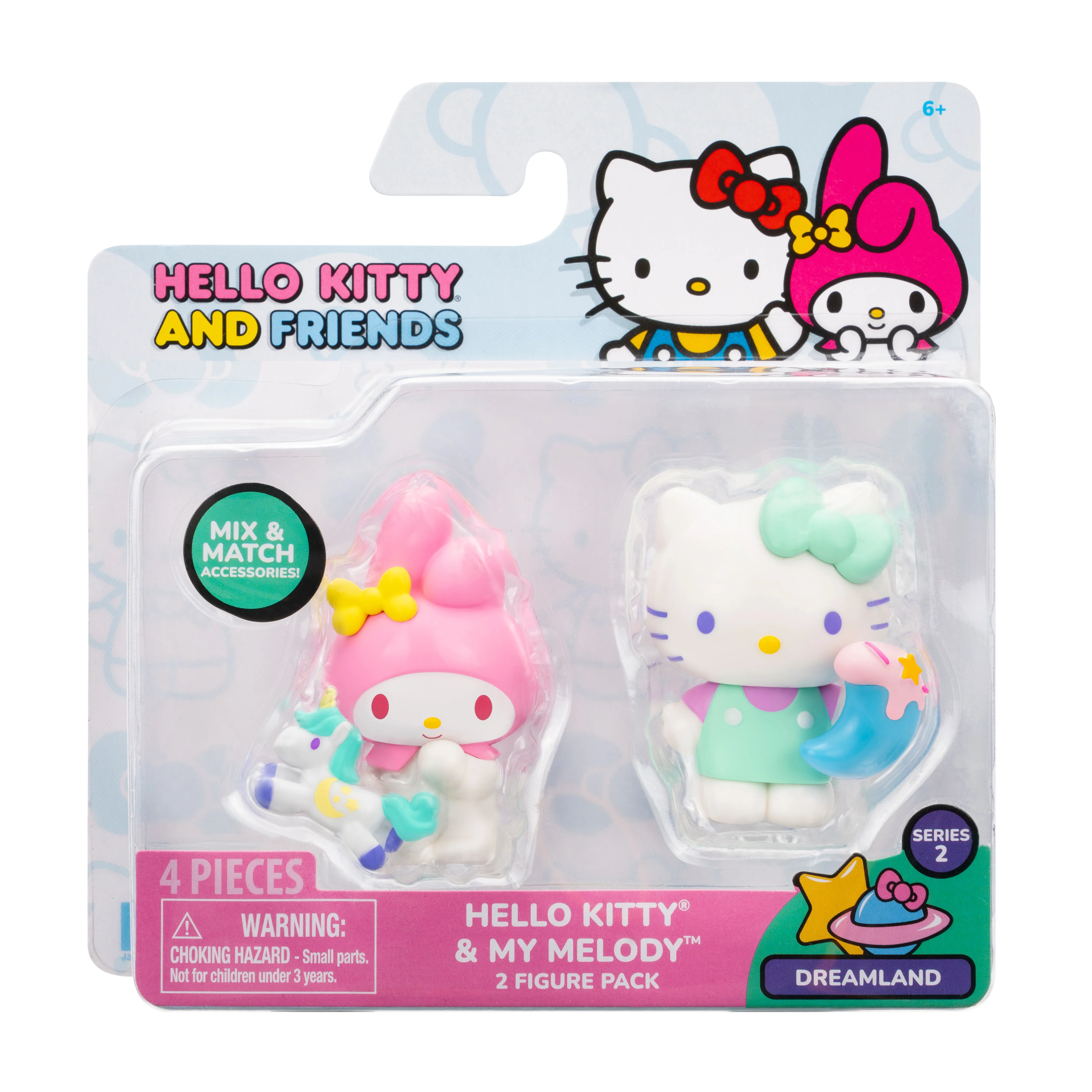 Hello Kitty and Friends 2-pc Figure Pack (Series 2: Dreamland) SANRIO