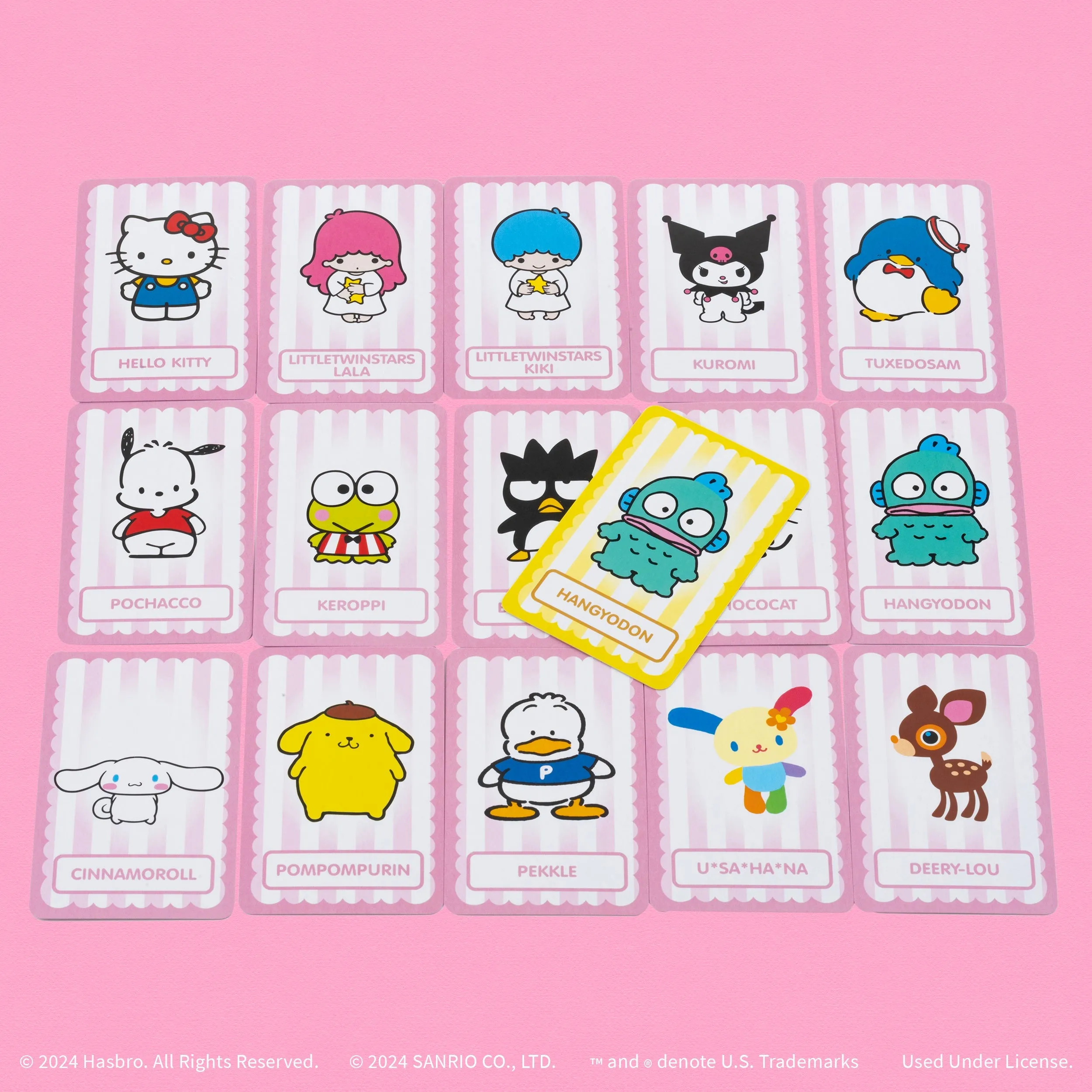 Hello Kitty and Friends Guess Who? Card Game SANRIO