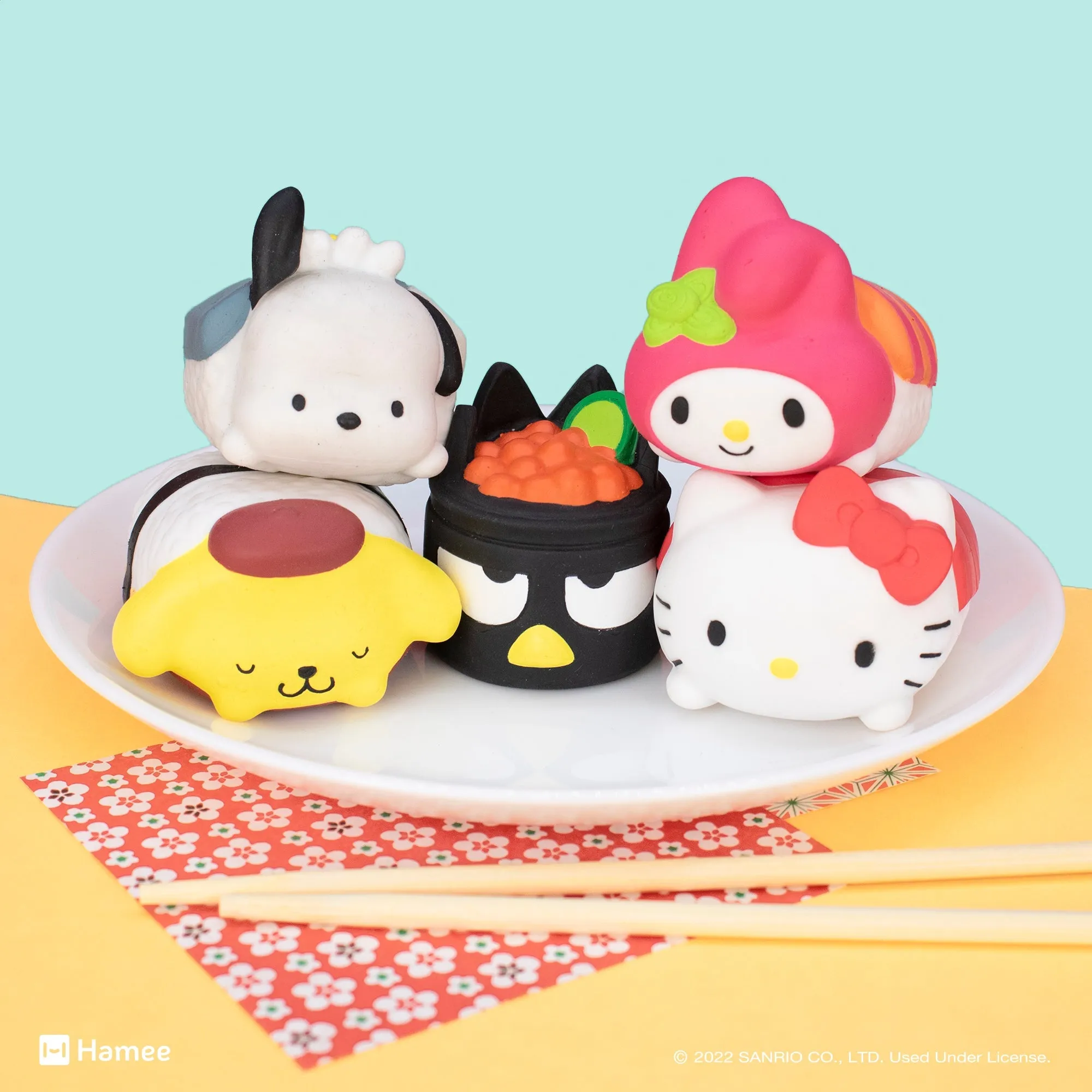 Hello Kitty and Friends Sushi Capsule Squishies (Series 4) SANRIO