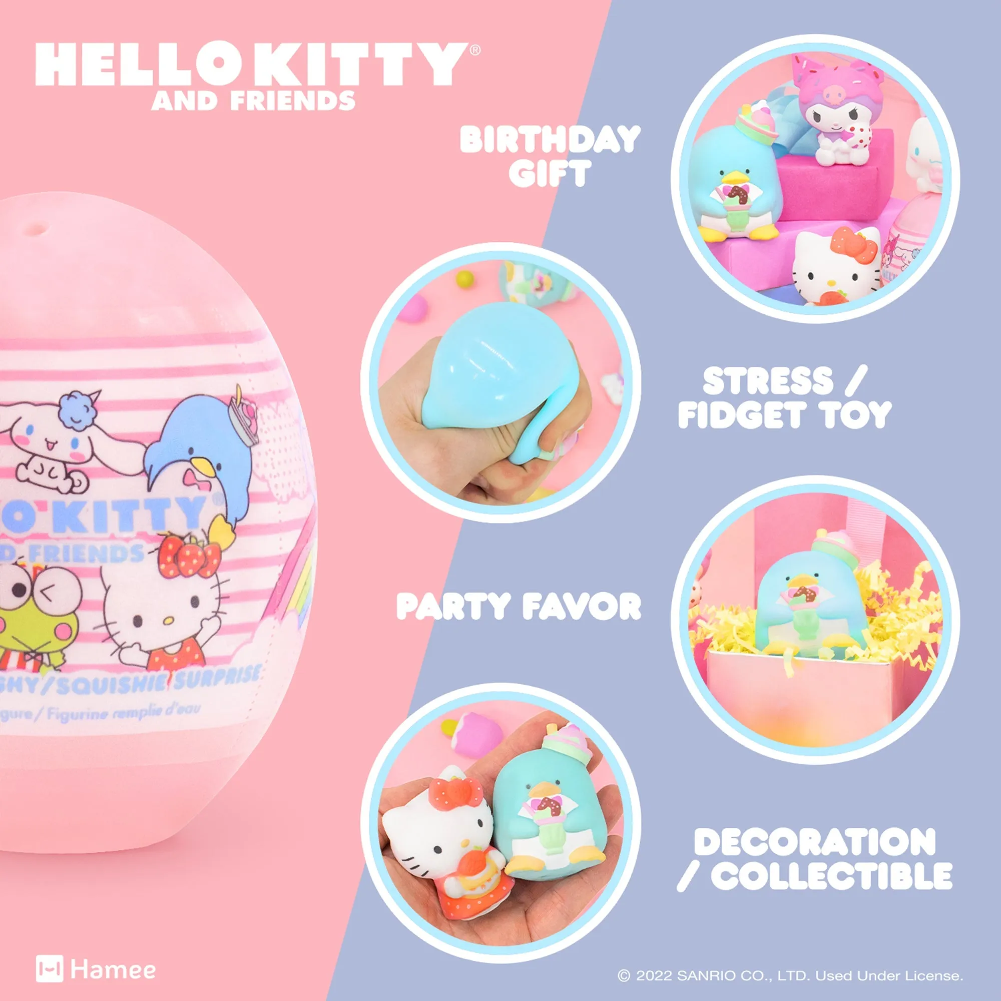 Hello Kitty and Friends Sweets Capsule Squishies (Series 2) SANRIO