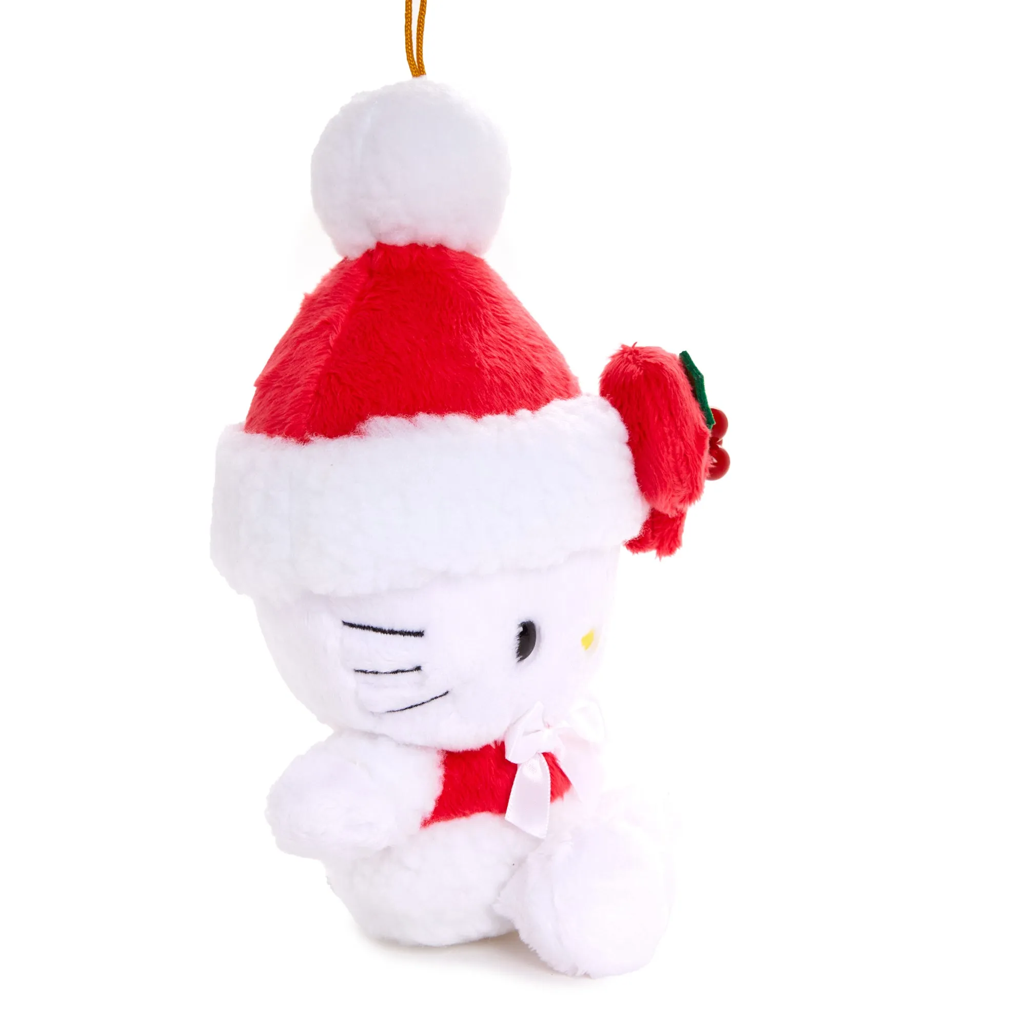 Hello Kitty Holiday Santa Plush Ornament SANRIO