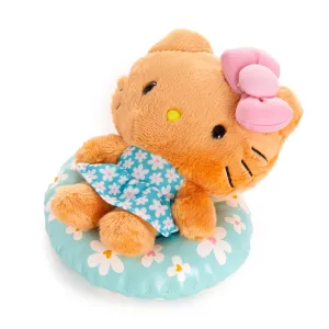Hello Kitty Tanned Bean Doll Plush (Summer Pool Series) SANRIO