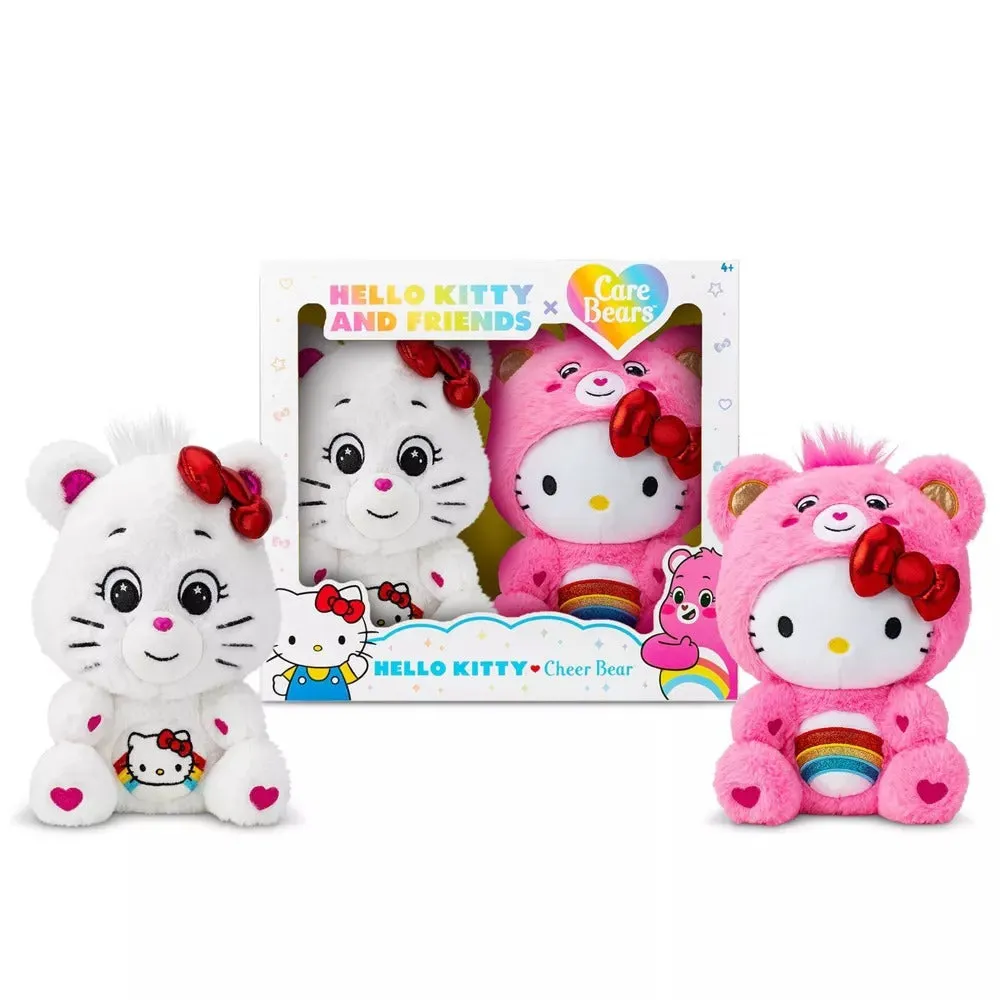 Hello Kitty x Care Bears 2-pc Boxed Plush Set SANRIO