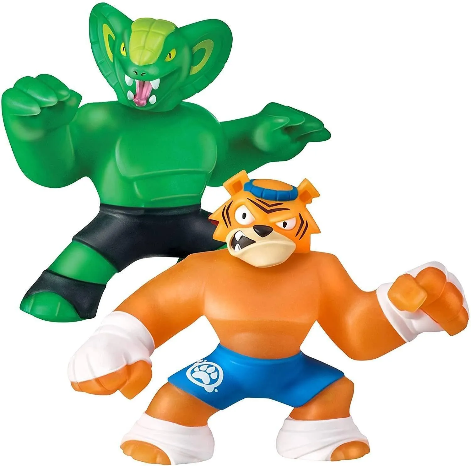 Heroes of Goo Jit Zu - 2 Pack of Glow in The Dark Action Figures