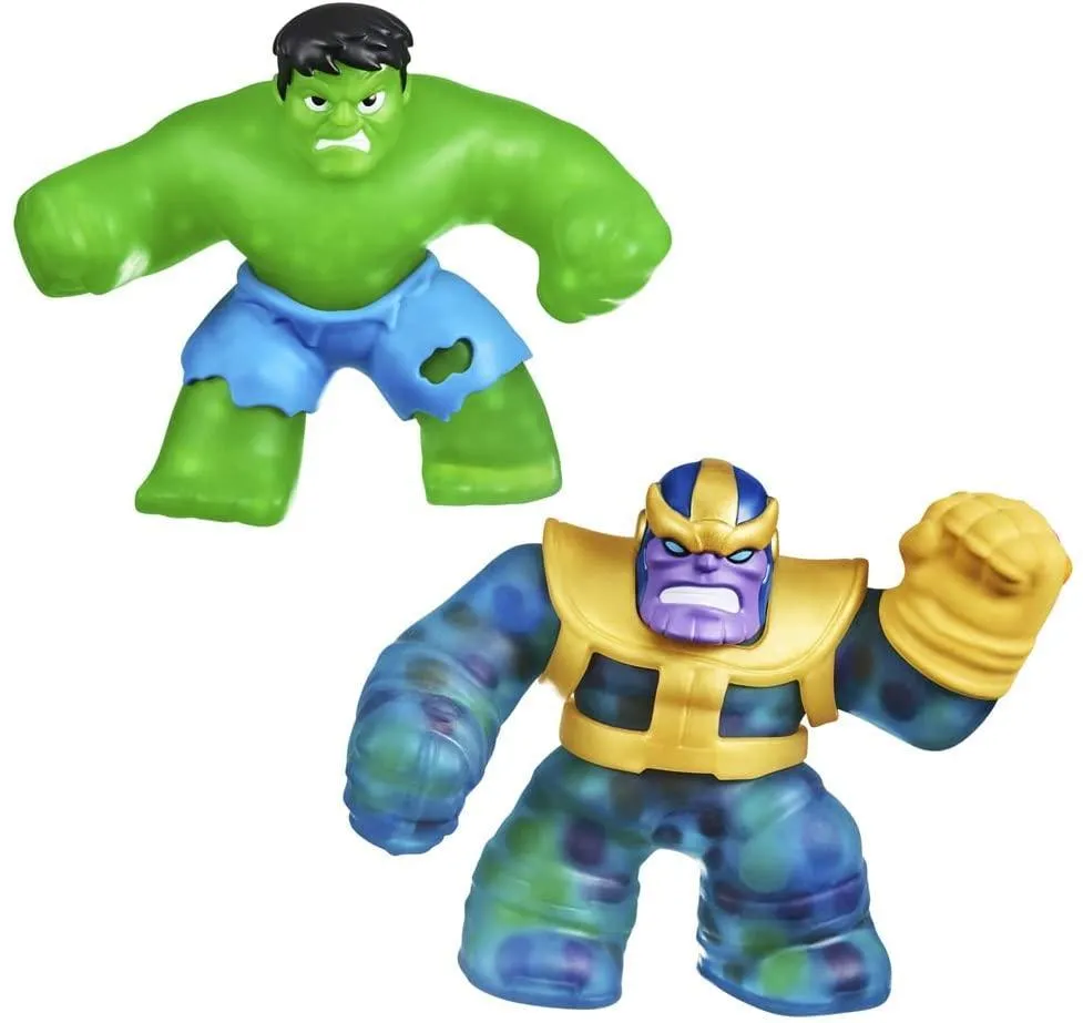 Heroes Of Goo Jit Zu Marvel Versus Pack Thanos Vs Hulk