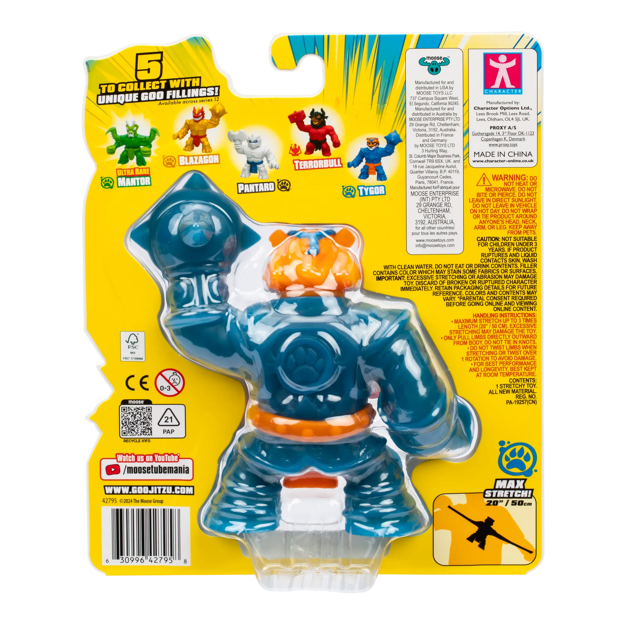 Heroes Of Goo Jit Zu Series 12 Smash Strikers Hero Squishy Tygor