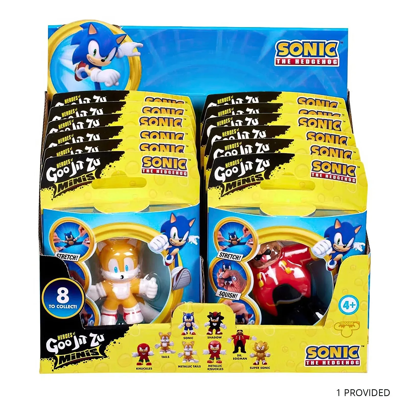 Heroes of Goo Jit Zu Sonic the Hedgehog Mini Figure Assortment