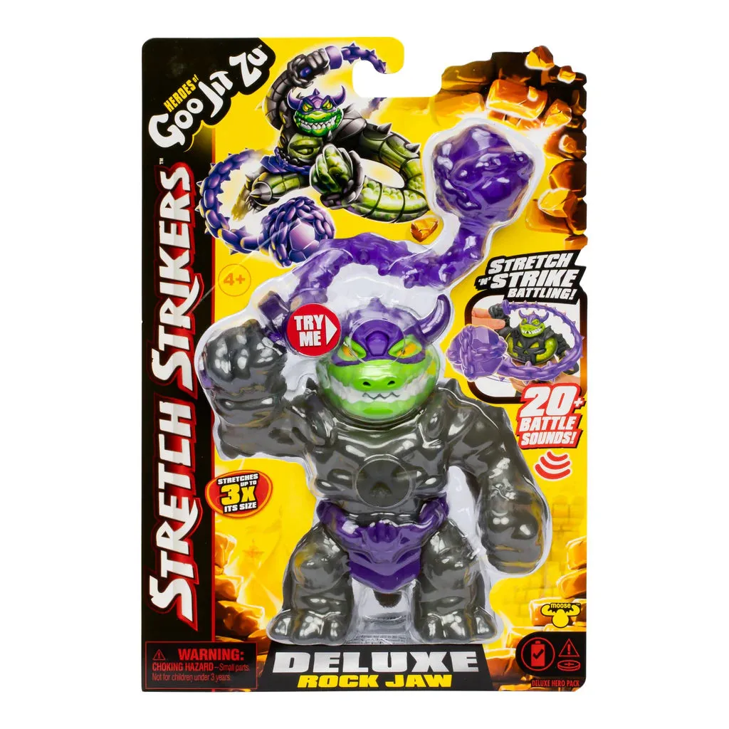 Heroes of Goo Jit Zu Stretch Deluxe Hero Figure - Rockjaw