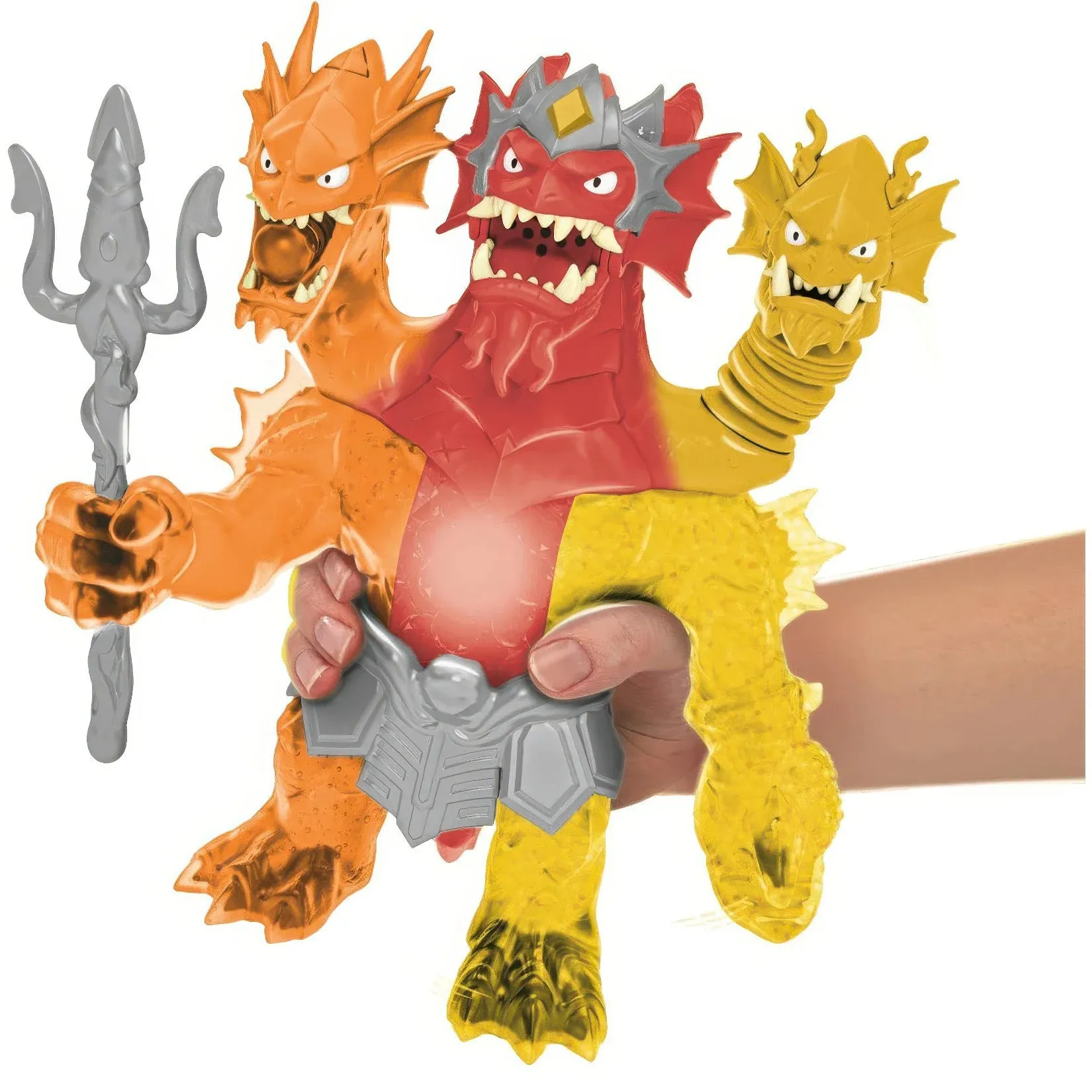 Heroes of Goo Jit Zu Stretch Strikers  Lava Fury King Hydra