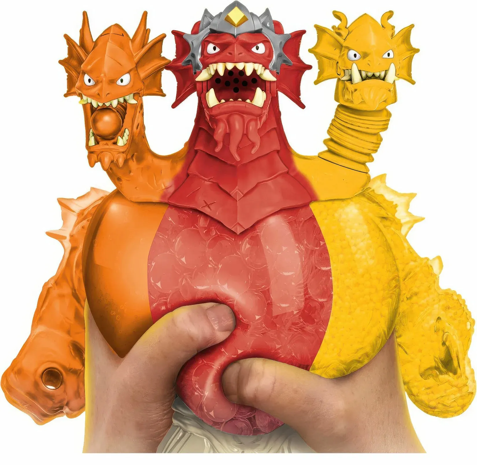 Heroes of Goo Jit Zu Stretch Strikers  Lava Fury King Hydra