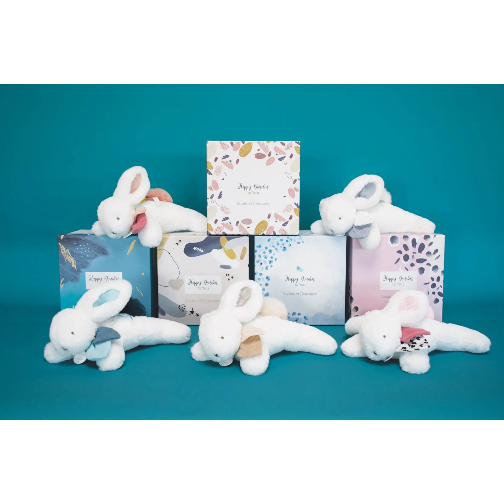 Histoire d'Ours Happy Doudou To You - Pop Doll Peacock
