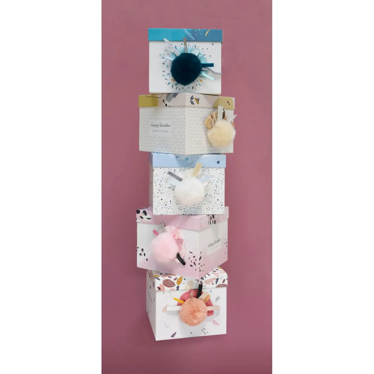 Histoire d'Ours Happy Doudou To You - Pop Doll Peacock