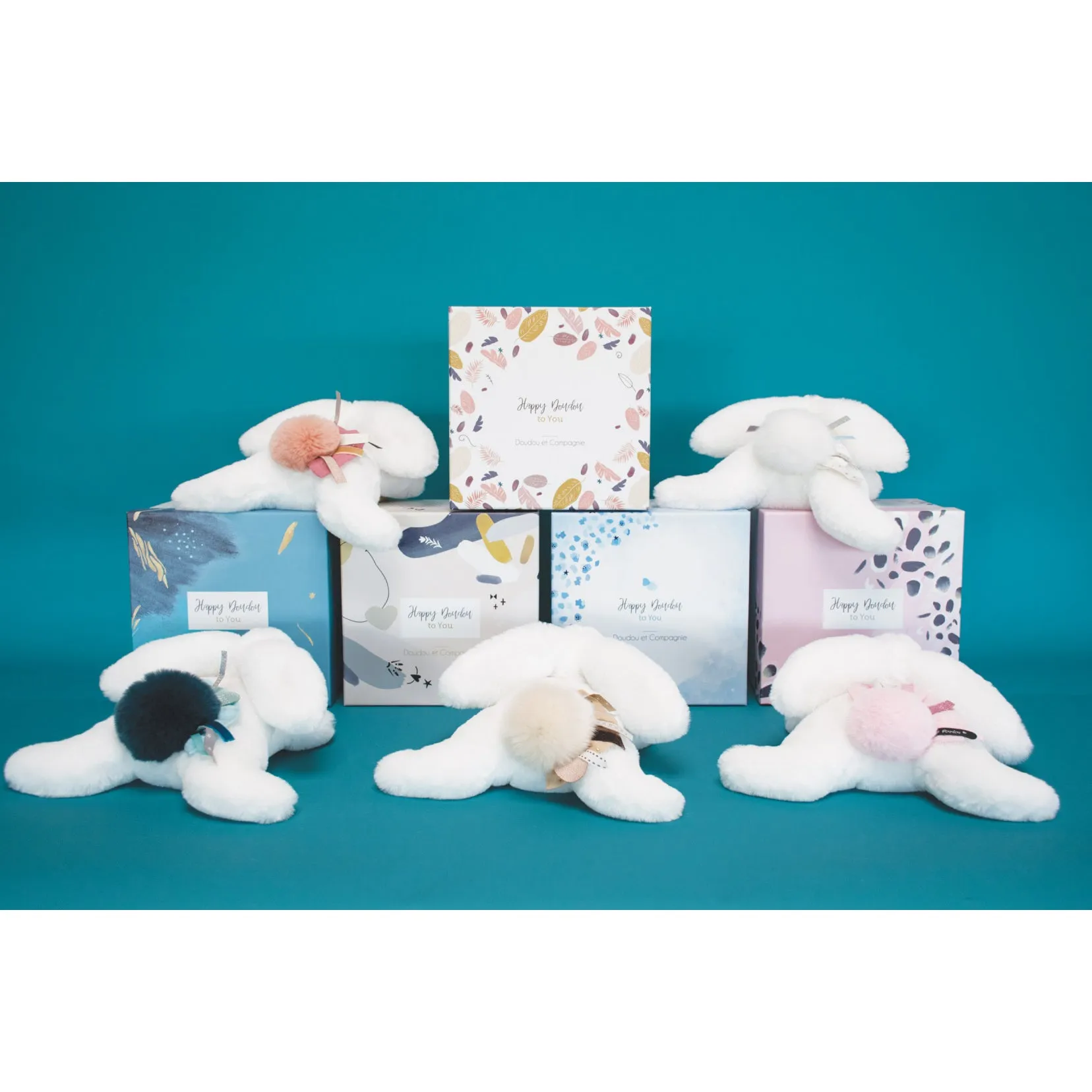 Histoire d'Ours Happy Doudou To You - Pop Doll Peacock