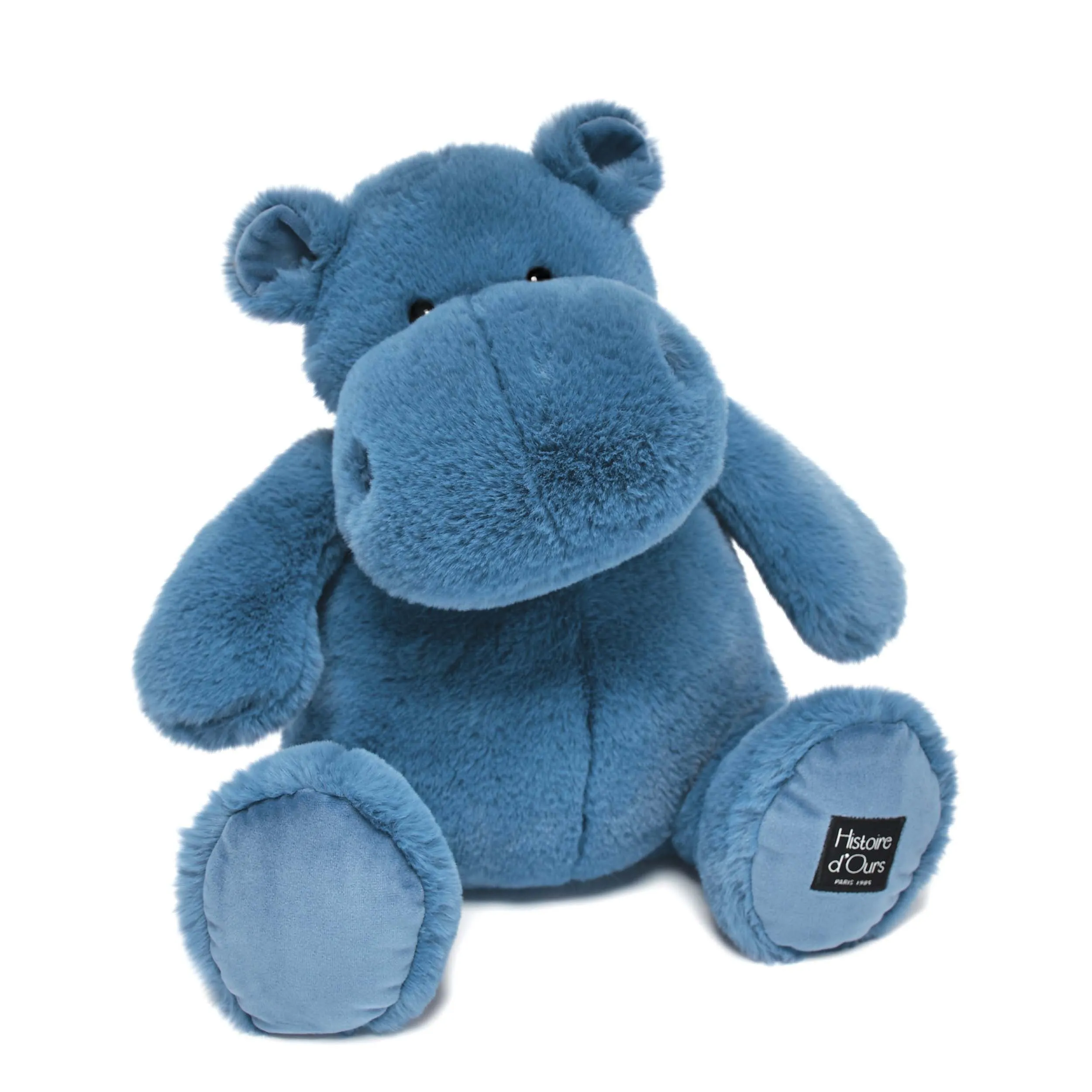 Histoire d'Ours Hippo Blue 40cm