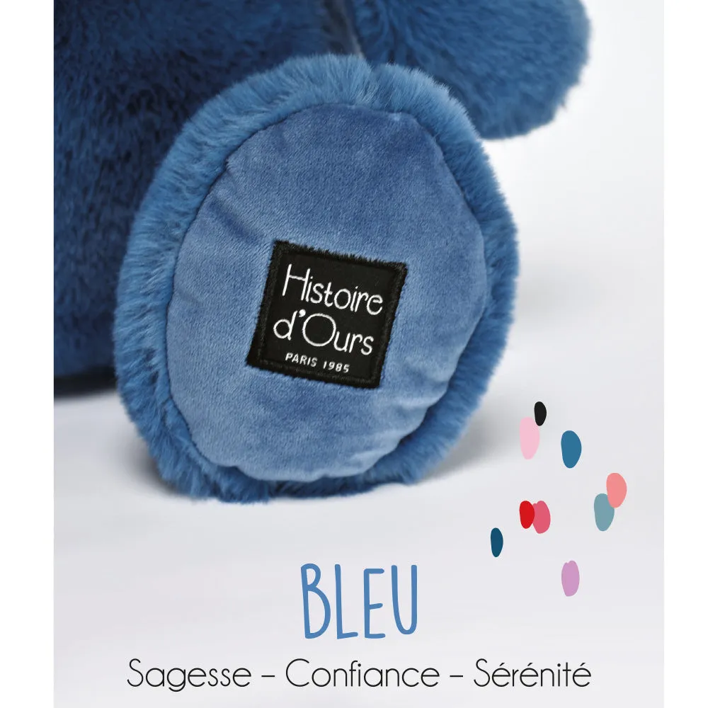 Histoire d'Ours Hippo Blue 40cm