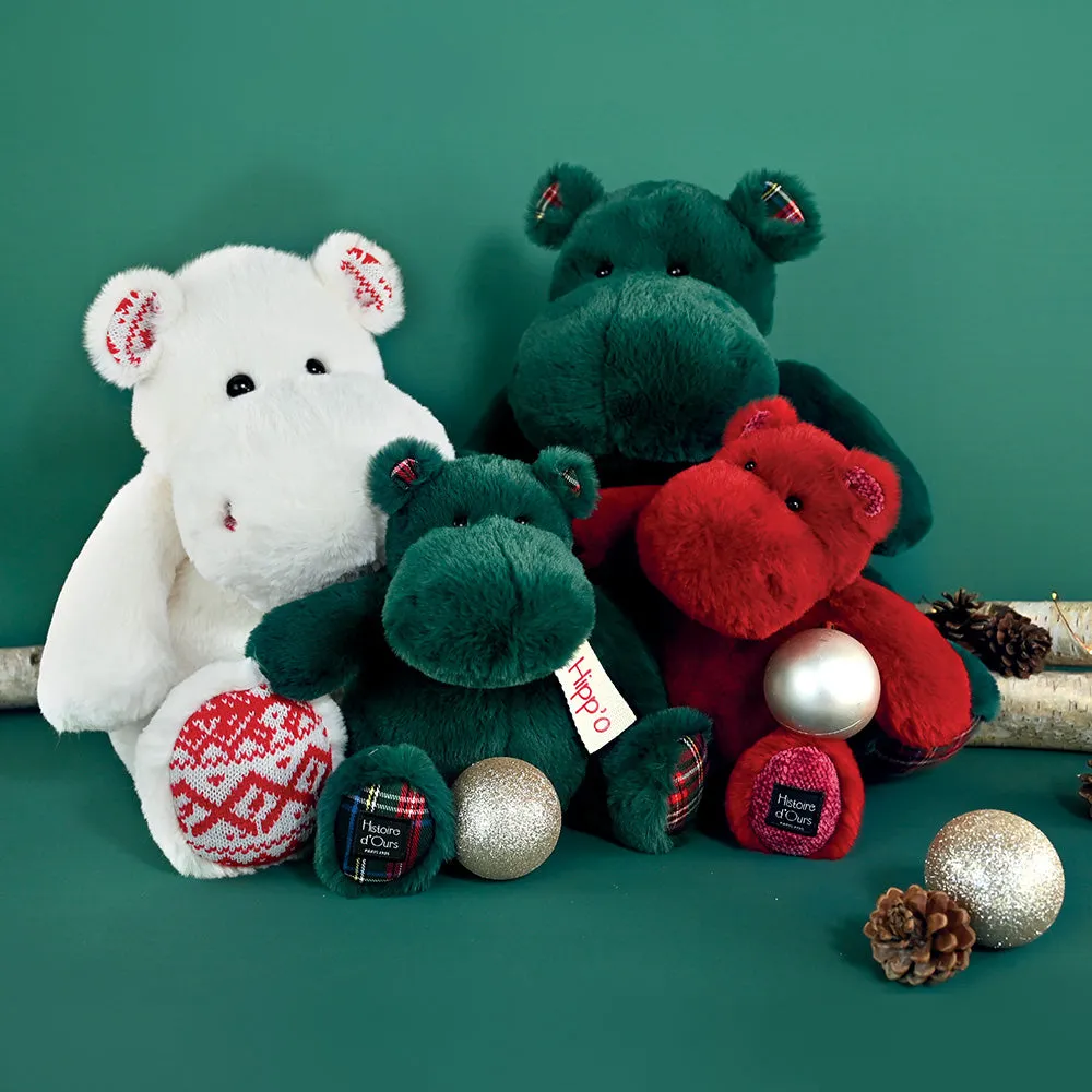 Histoire d'Ours Hippo Dark Green 25cm