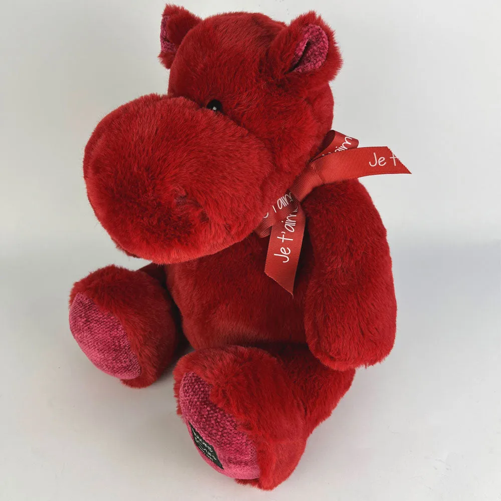 Histoire d'Ours Hippo Red 40cm