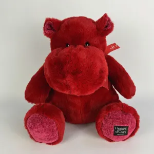 Histoire d'Ours Hippo Red 40cm