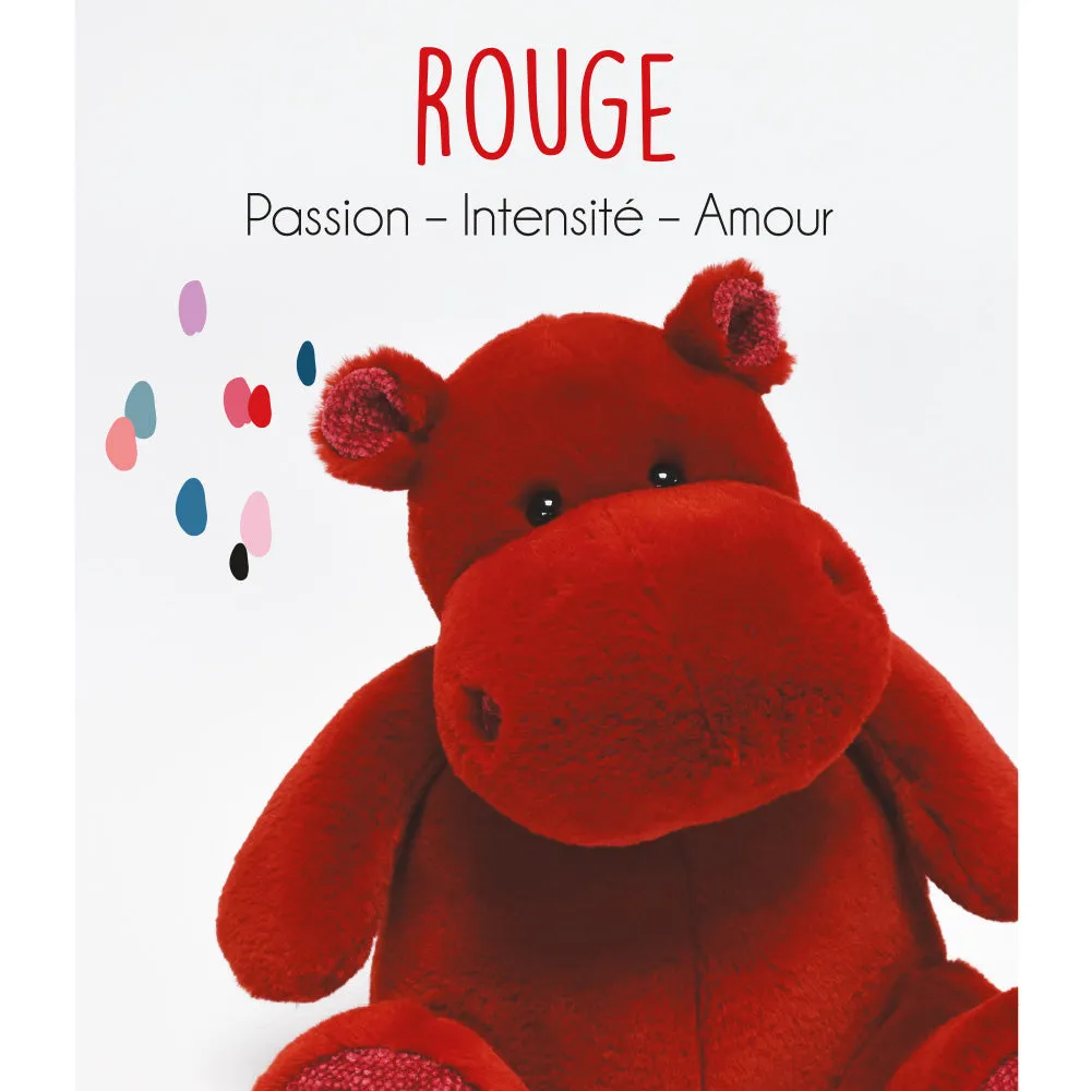 Histoire d'Ours Hippo Red 40cm