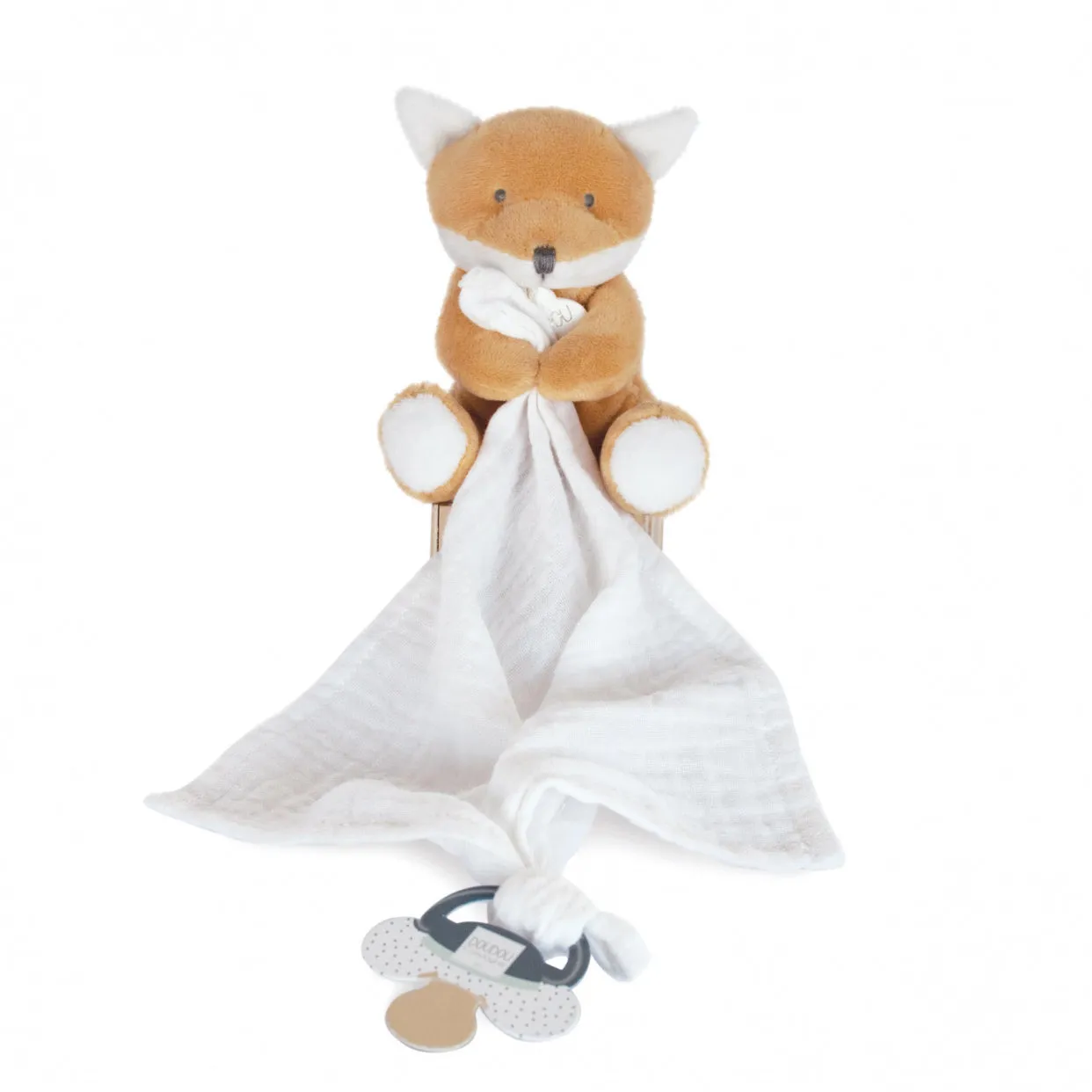 Histoire d'Ours Unicef Doll with Doudou Pacifier – Fox