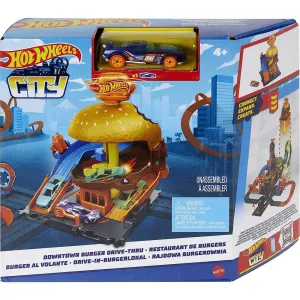Hot Wheels City Burger Blitz Playset