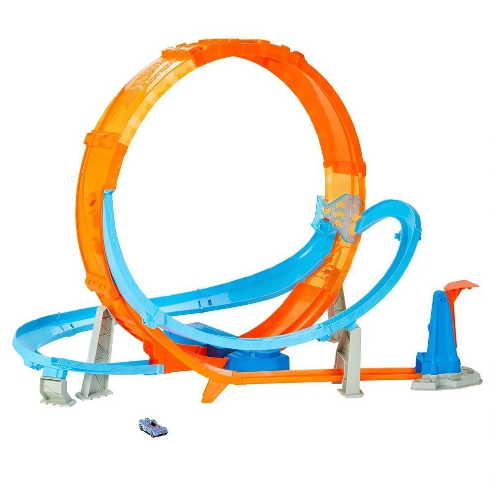 Hot Wheels Massive Loop Mayhem Track Playset