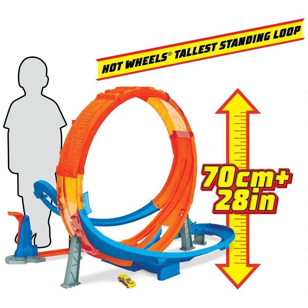Hot Wheels Massive Loop Mayhem Track Playset