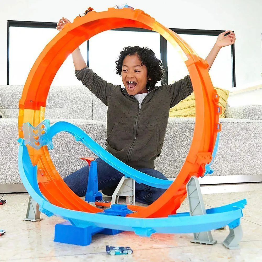 Hot Wheels Massive Loop Mayhem Track Playset