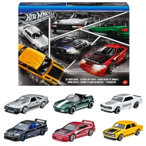 Hot Wheels Streets of Japan - 6 Cars Multipack