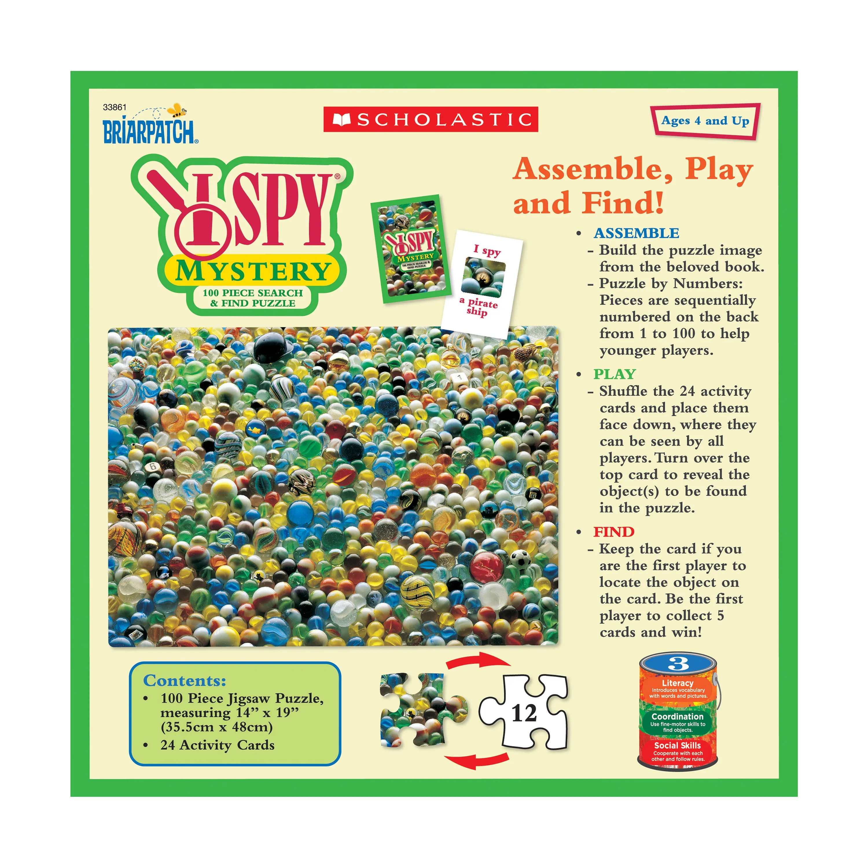I Spy Mystery Search & Find Puzzle - 100 pc