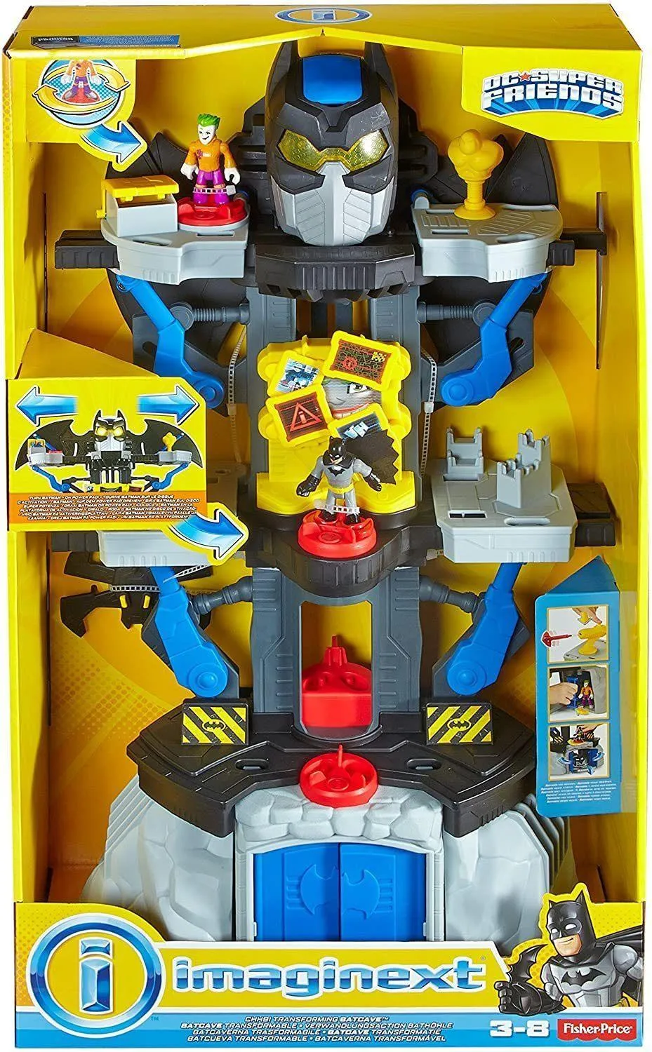 Imaginext DC Super Friends Transforming Batcave Playset